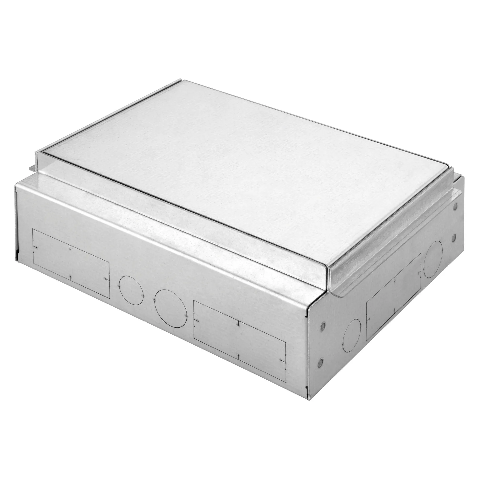 Carcasa, Metalica, Pentru, Cutia, De, Evacuare, 10, De, Module, Gewiss, System, GW24621 
