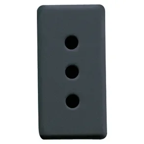 Priza, Standard, Italiana, 250V, C.A., 2P+E, 10A, P11, 1, Modul, Sistem, Negru, Gewiss, System, GW21201