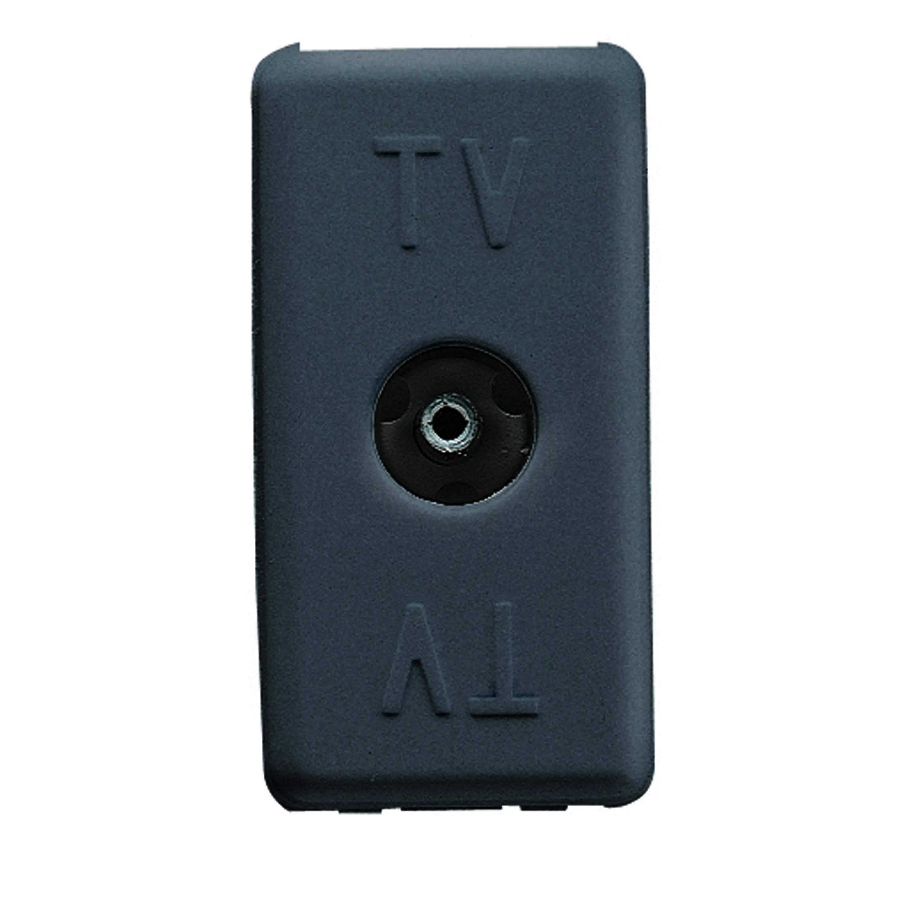 Priza, Rezistiva, Tv, Coaxiala, Conector, Mama, Iec, 9.5, Mm, Terminala, 20, Db, 75, Ohm, -1, Modul, Sistem, Negru, Gewiss, System, GW21230