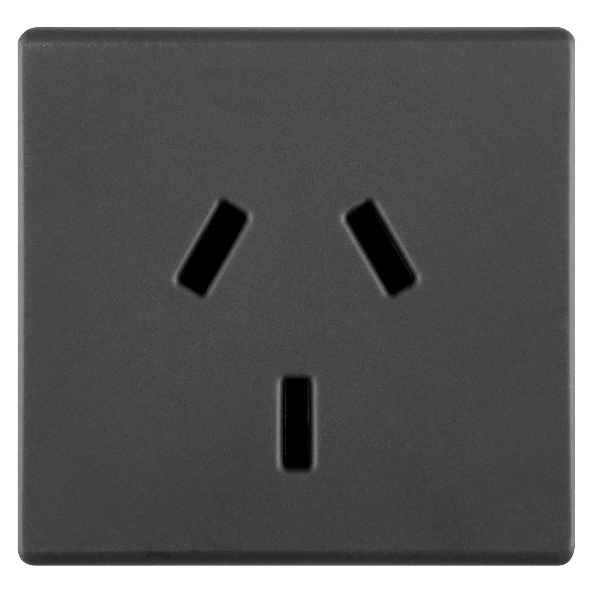 Priza, Standard, Argentiniana, 250V, C.A., 2P+E, 10A, Fisa, Plata, 2, Module, Sistem, Negru, Gewiss, System, GW21248