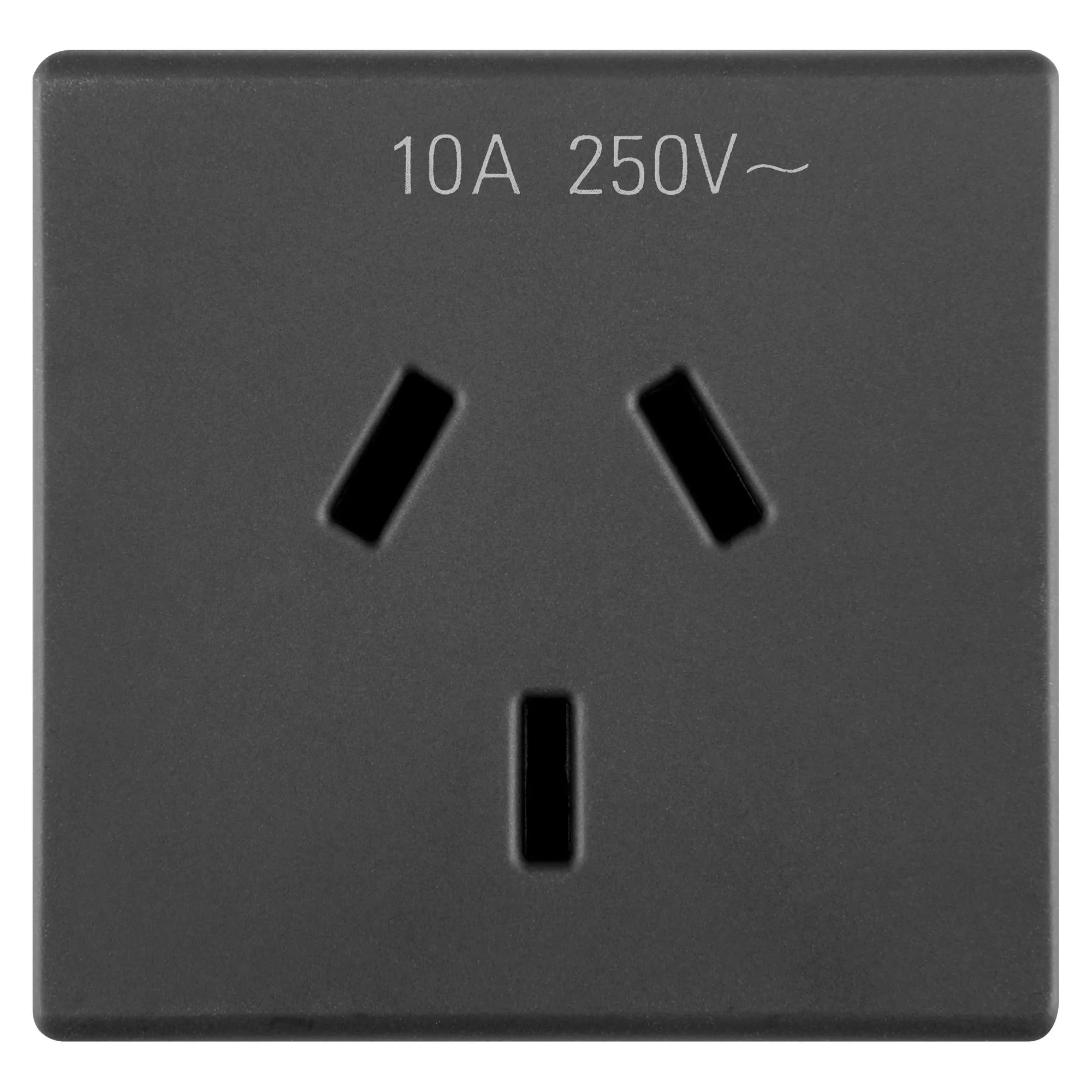 Priza, Standard, Australiana, 250V, C.A., 2P+E, 10A, Fisa, Plata, 2, Module, Sistem, Negru, Gewiss, System, GW21357