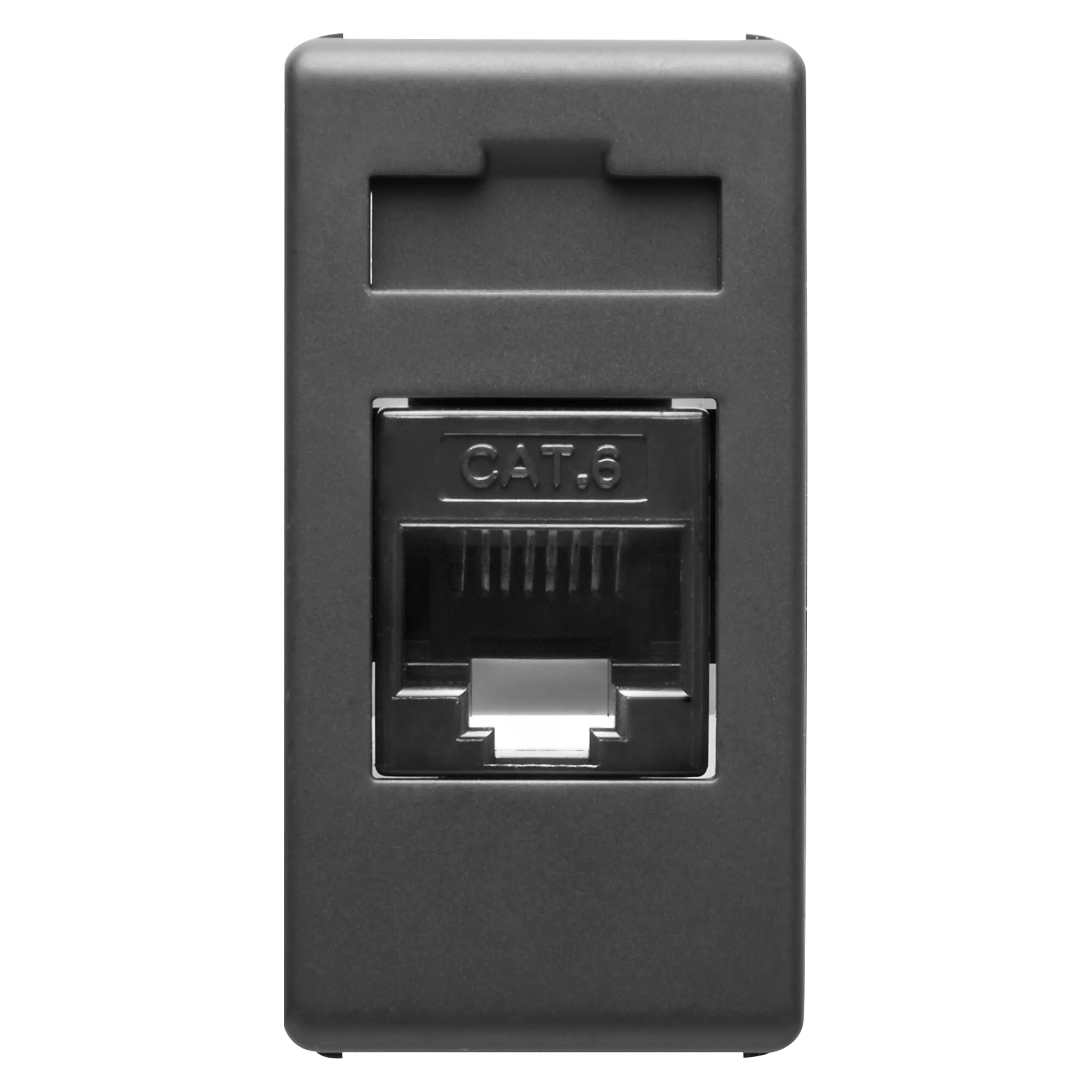 Conector, Rj45, 4, Perechi, Categoria, 6, Utp, Fara, Unelte, 1, Modul, Sistem, Negru, Gewiss, System, GW21685