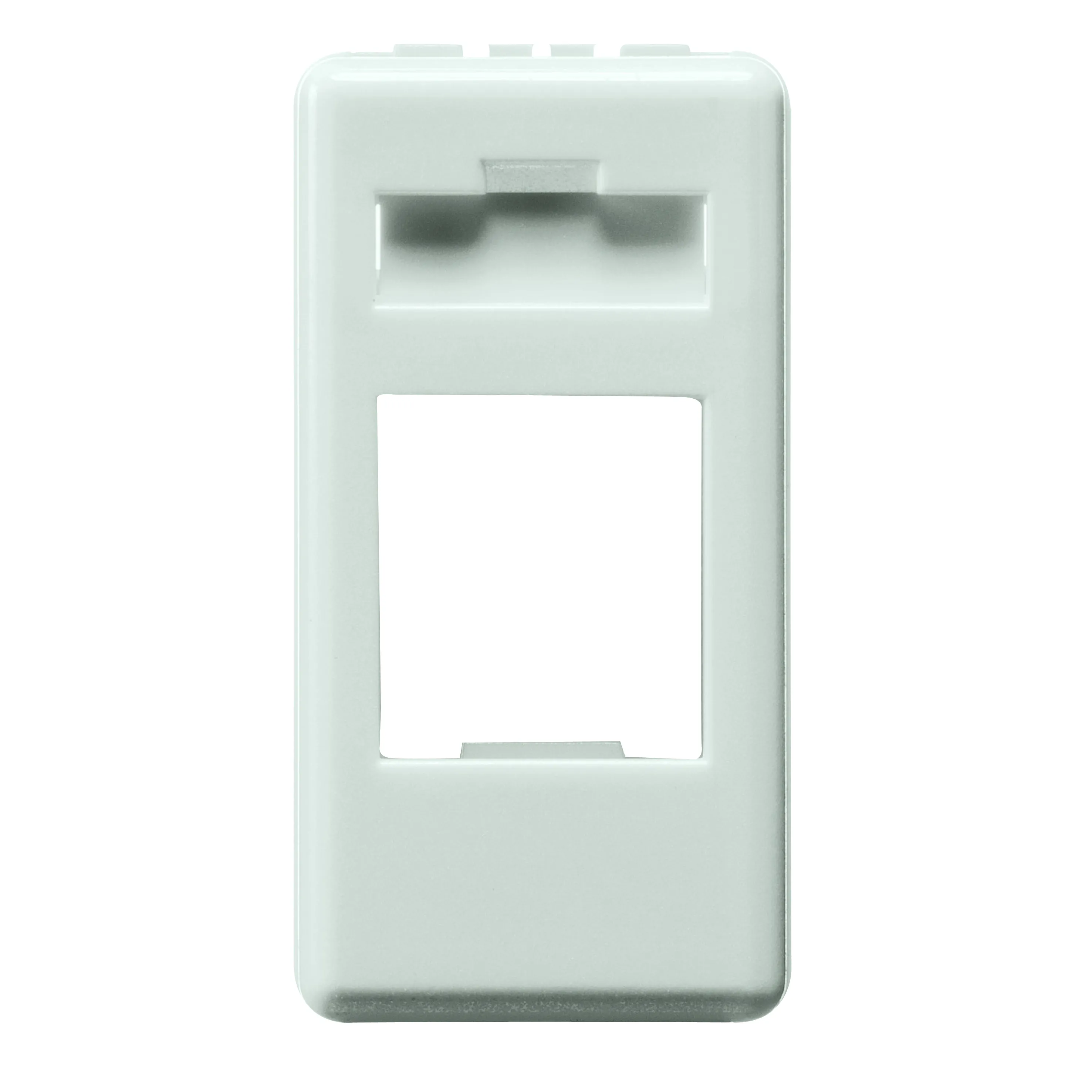 Adaptor, Pentru, Conectorul, De, Date, Al, Carcasei, Ibm, 1, Modul, Sistem, Alb, Gewiss, System, GW20266