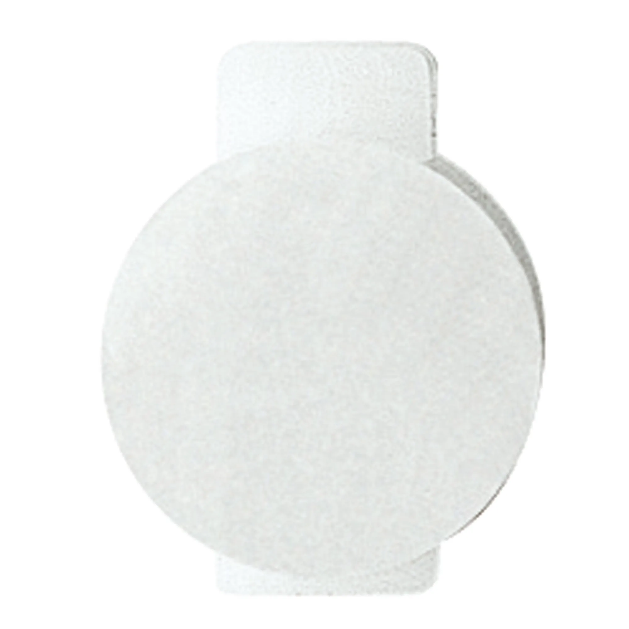 Lentila, Cu, Simbol, Iluminat, Pentru, Dispozitivele, De, Comanda, Neutru, Sistem, Alb, Gewiss, System, GW20533