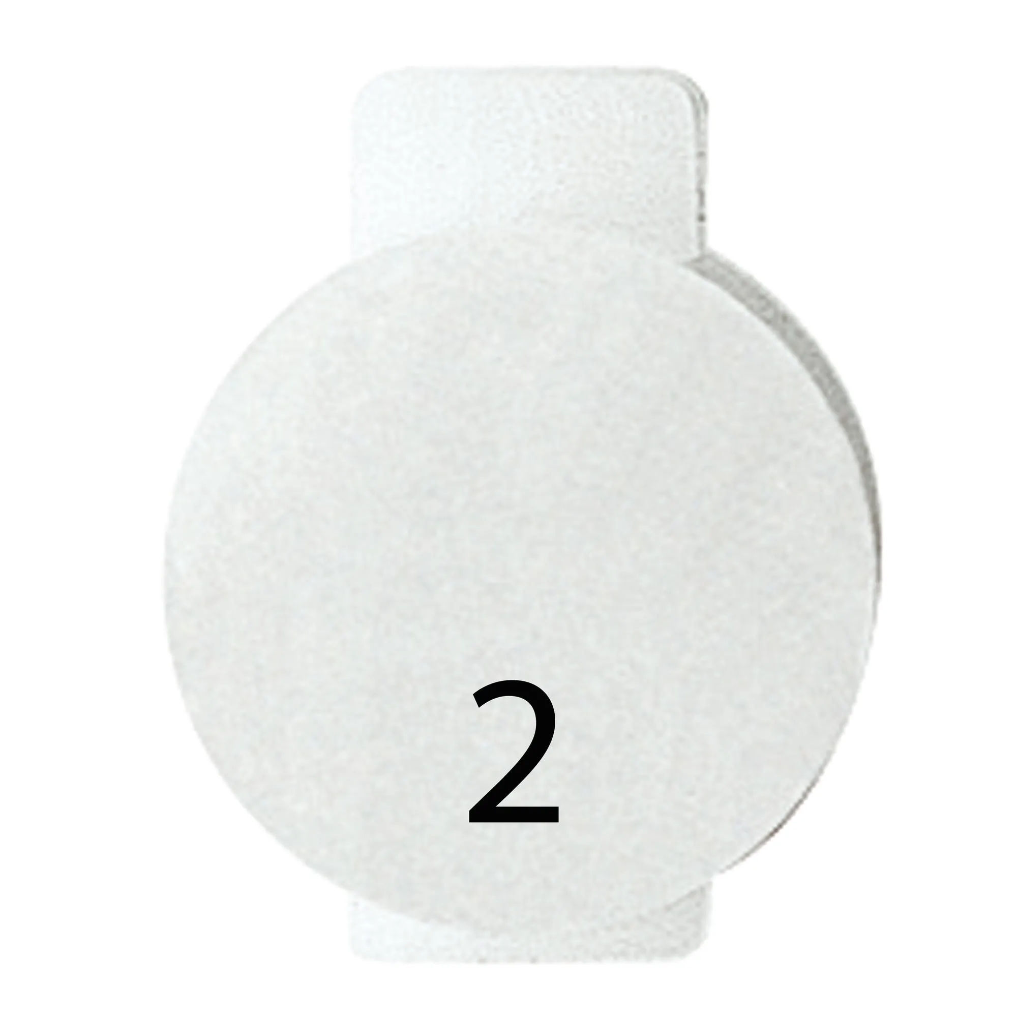 Lentila, Cu, Simbol, Iluminat, Pentru, Dispozitivele, De, Comanda, Doua, Simbol, 2, Sistem, Alb, Gewiss, System, GW20562