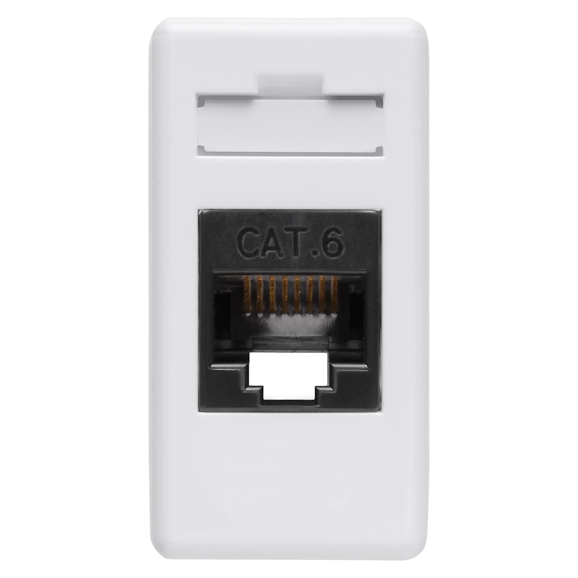 Conector, Rj45, 4, Perechi, Categoria, 6, Utp, Fara, Unelte, 1, Modul, Sistem, Alb, Gewiss, System, GW20684