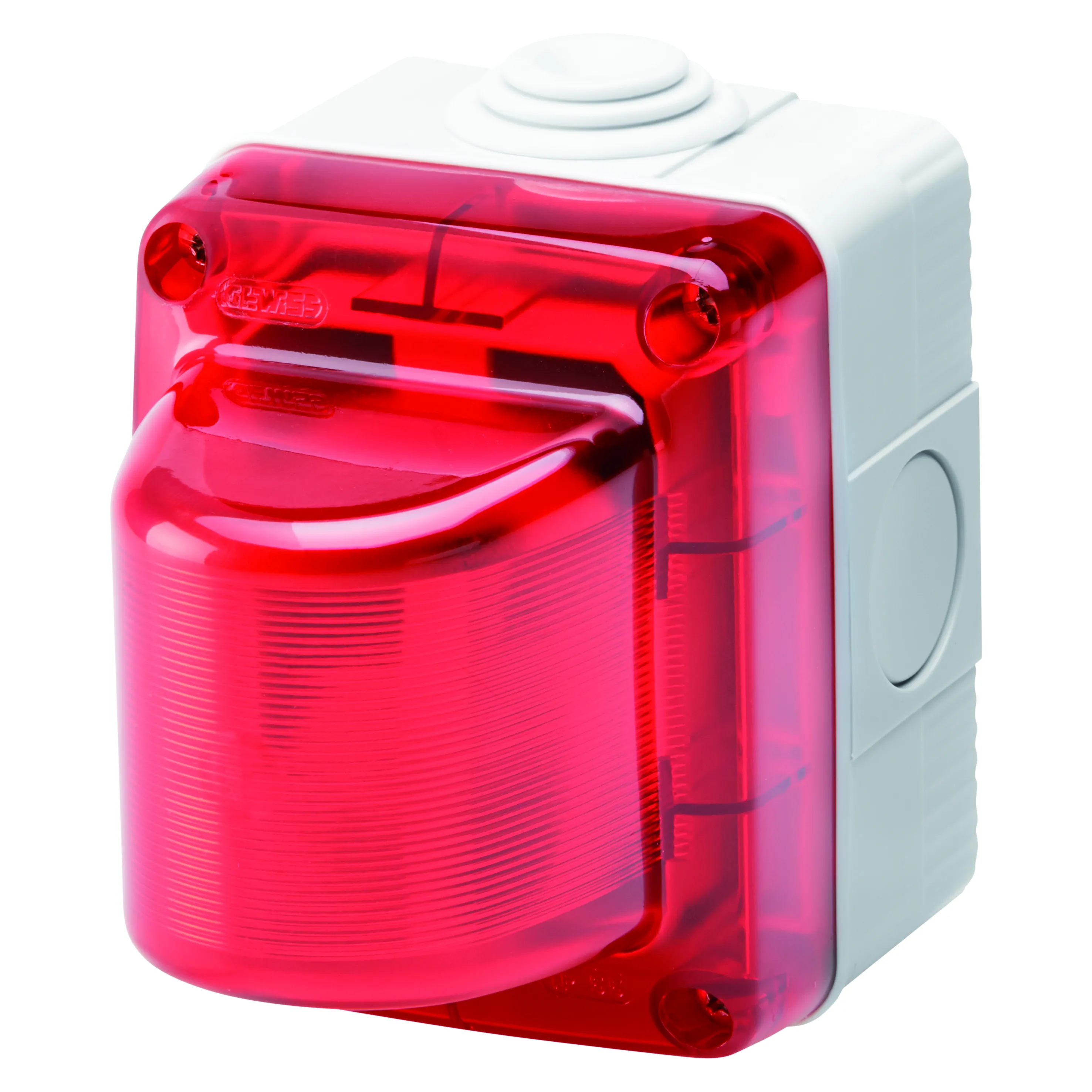 Lampi, Indicatoare, 15W, 230V, Difuzor, Rosu, IP55, Gri, Ral, 7035, Gewiss, System, GW27415 