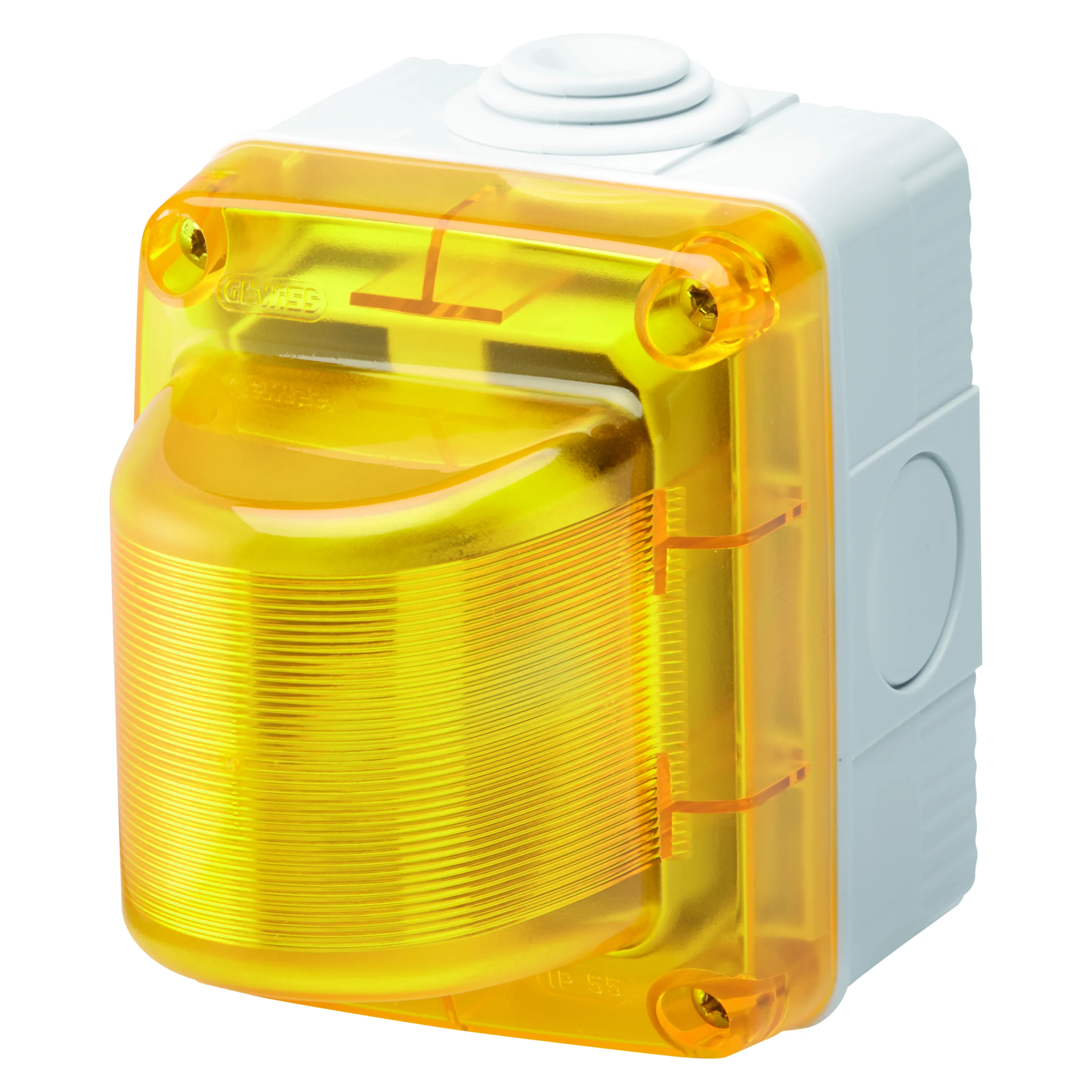 Lampi, Indicatoare, 15W, 230V, Difuzor, Galben, IP55, Gri, Ral, 7035, Gewiss, System, GW27417 
