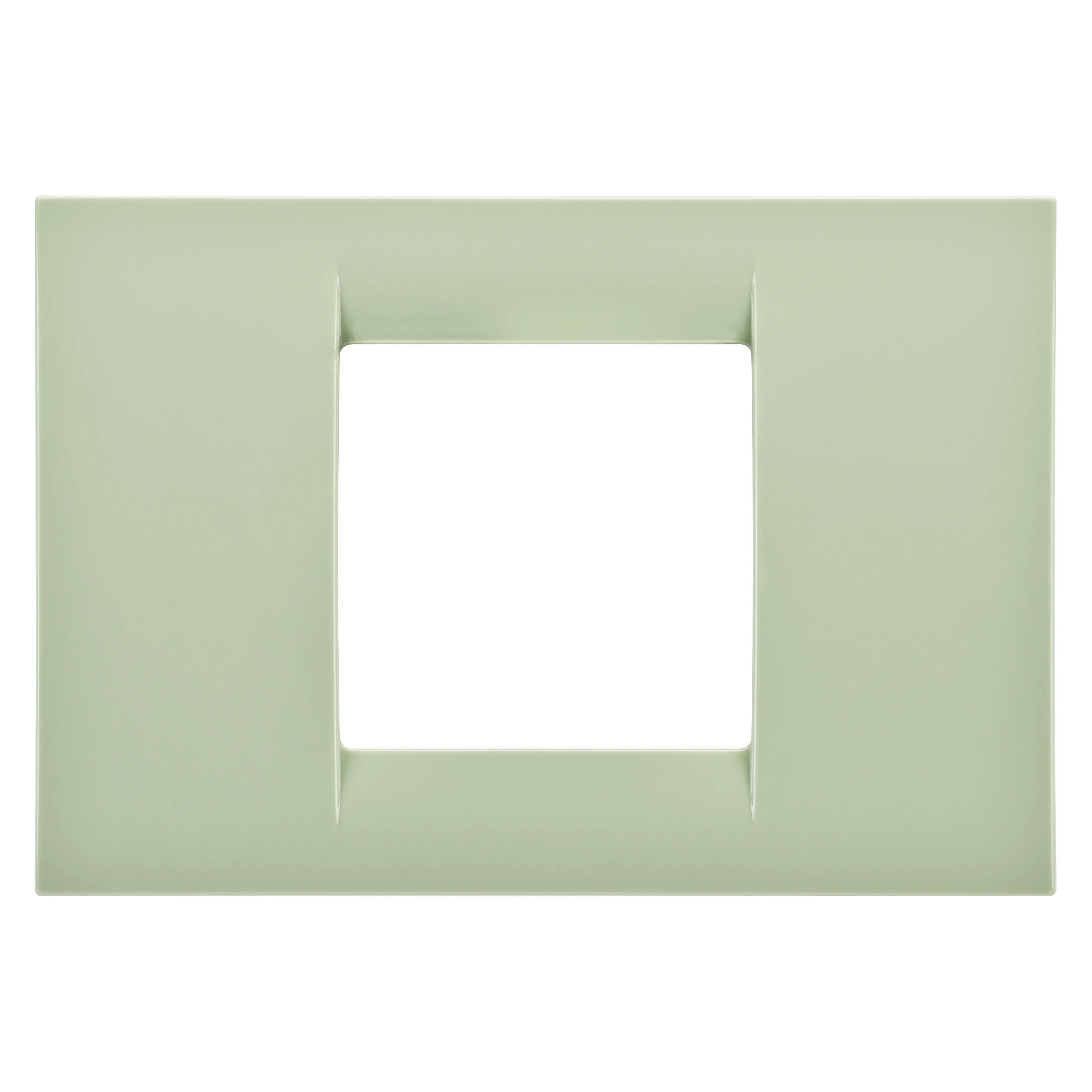 Placa, Virna, In, Finisaj, Lucios, Din, Tehnopolimer, 2 Module, Verde, Venetian, Sistem, Gewiss, System, GW22142