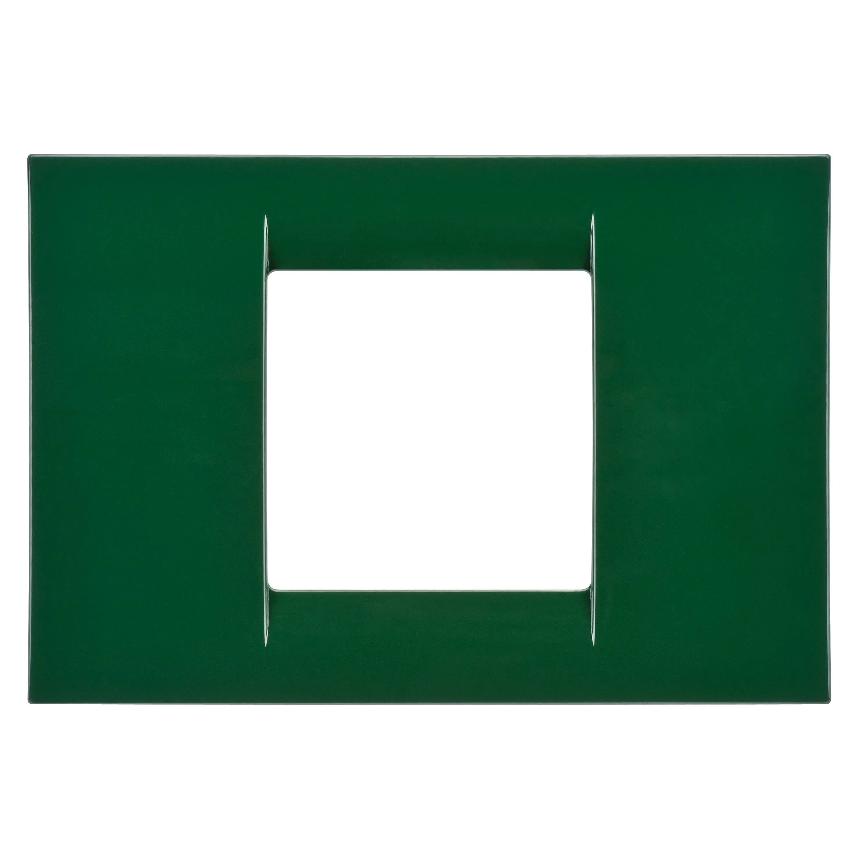 Placa, Virna, In, Finisaj, Lucios, Din, Tehnopolimer, 2 Module, Racing, Green, Sistem, Gewiss, System, GW22152