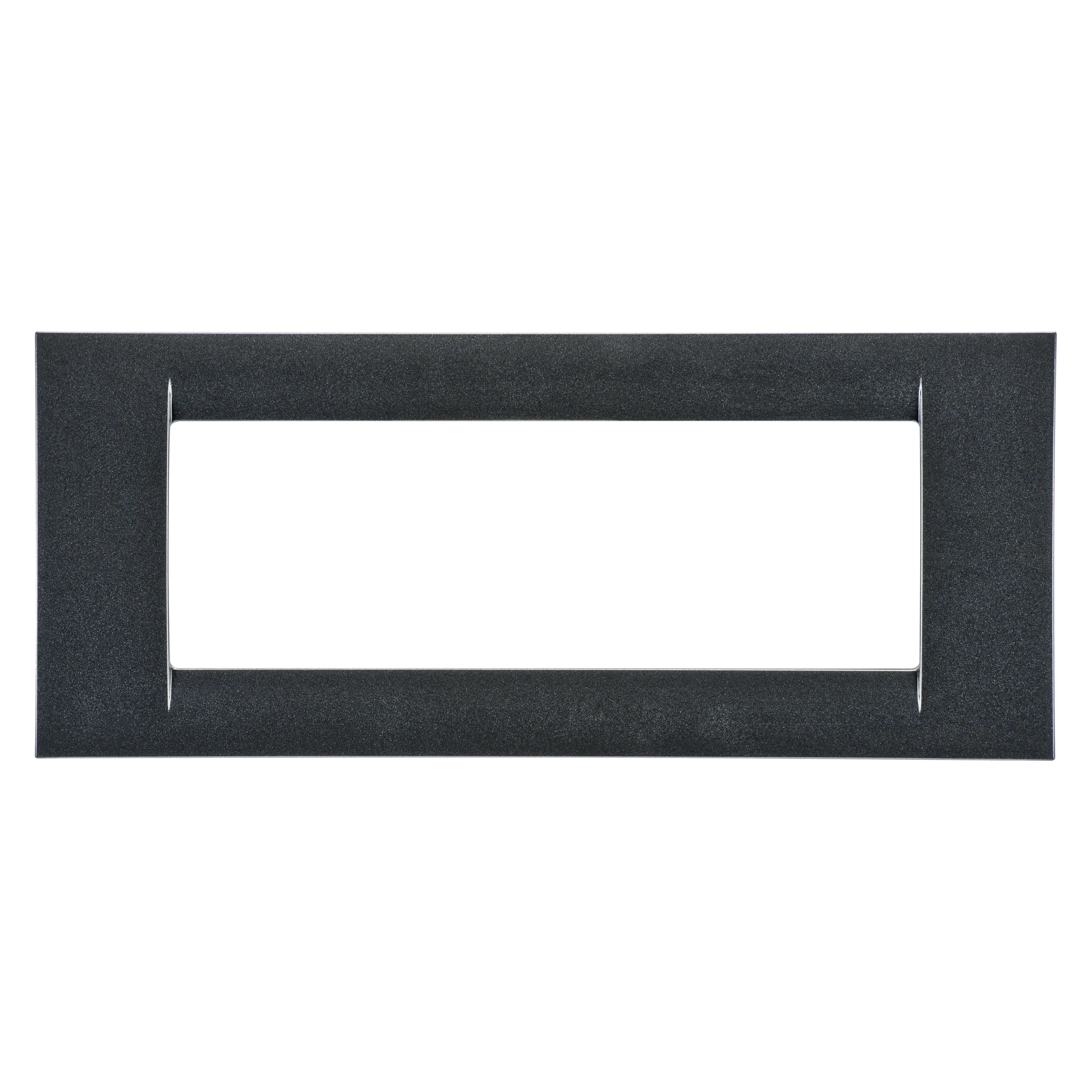 Placa, Virna, In, Finisaj, Lucios, Din, Tehnopolimer, 6 Module, Ardezie, Metalica, Sistem, Gewiss, System, GW22296