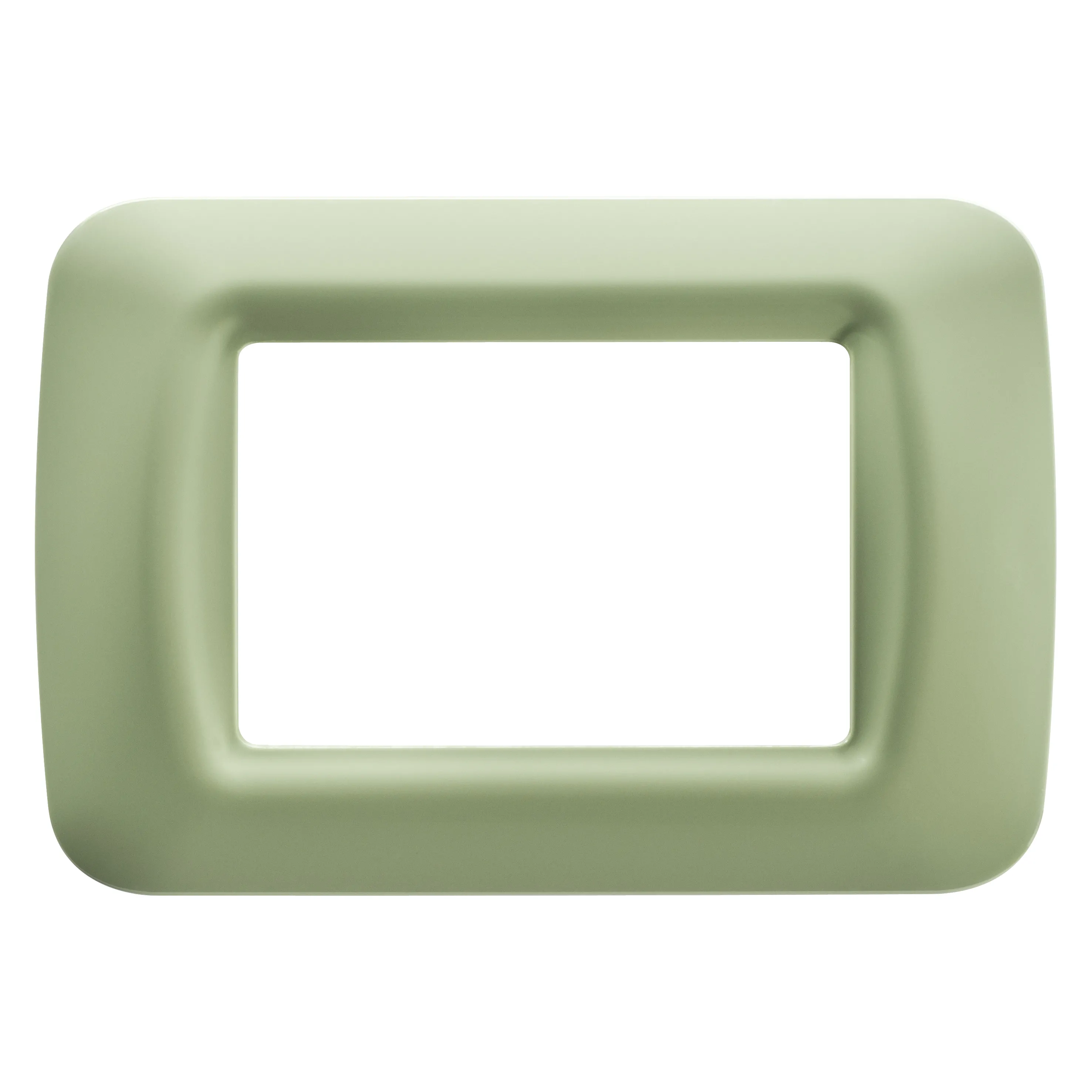 Placa, Superioara, Sistem, Finisaj, Luciu, Din, Tehnopolimer, 3 Module, Verde, Venetian, Sistem, Gewiss, System, GW22543