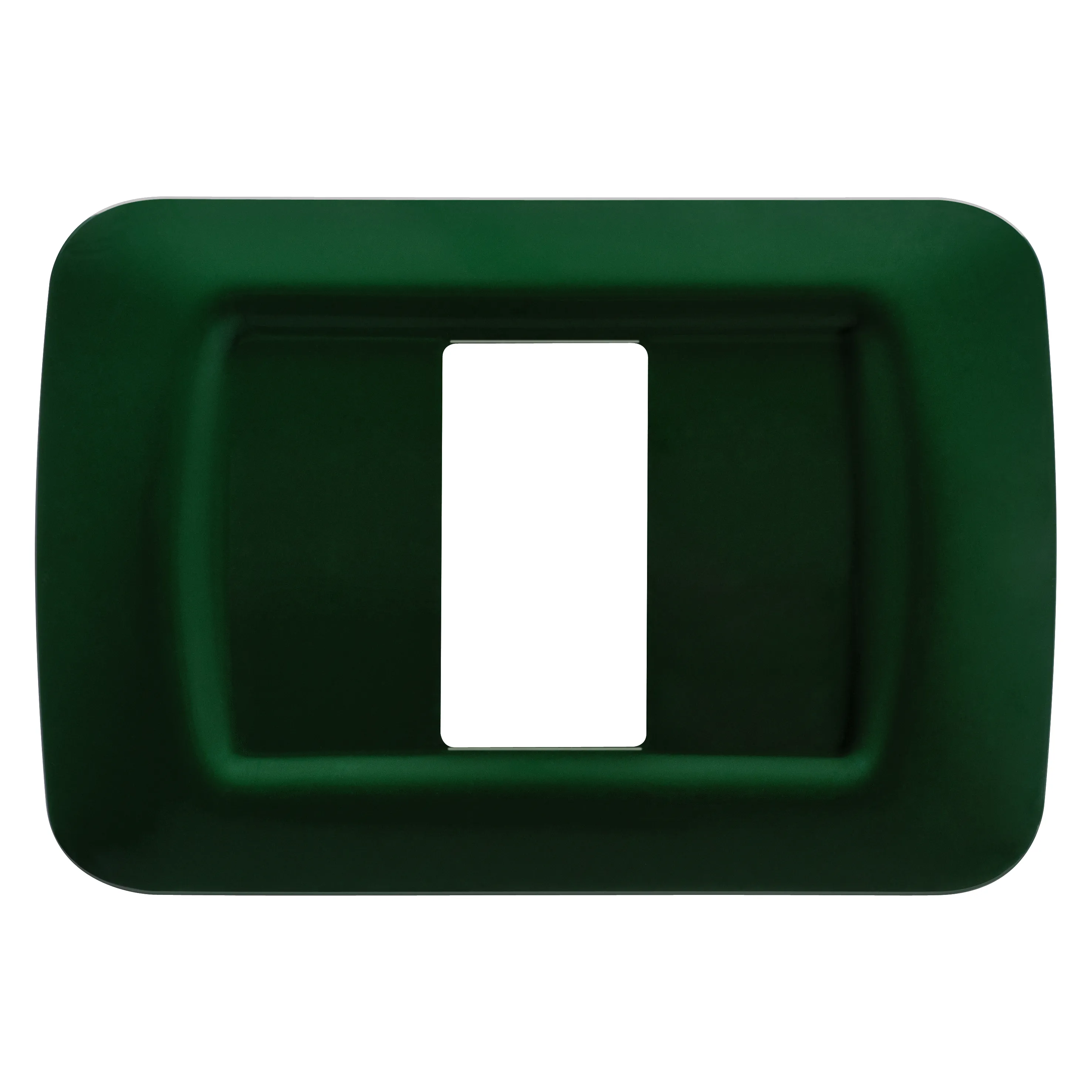 Placa, Superioara, A, Sistemului, Finisare, Lucioasa, Din, Tehnopolimer, 1 Modul, Racing, Green, Sistem, Gewiss, System, GW22551