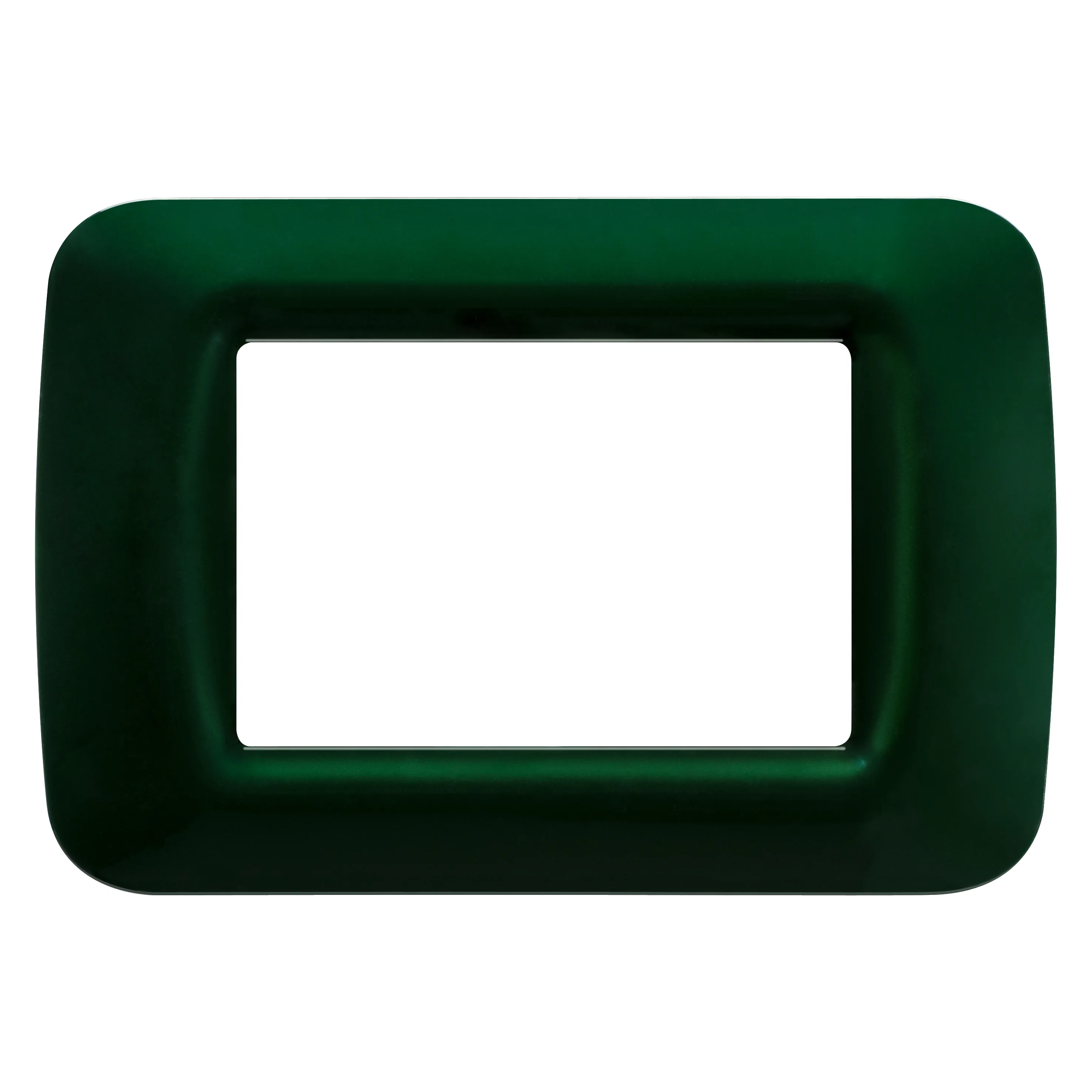 Placa, Superioara, A, Sistemului, Finisare, Lucioasa, Din, Tehnopolimer, 3 Module, Racing, Green, Sistem, Gewiss, System, GW22553 