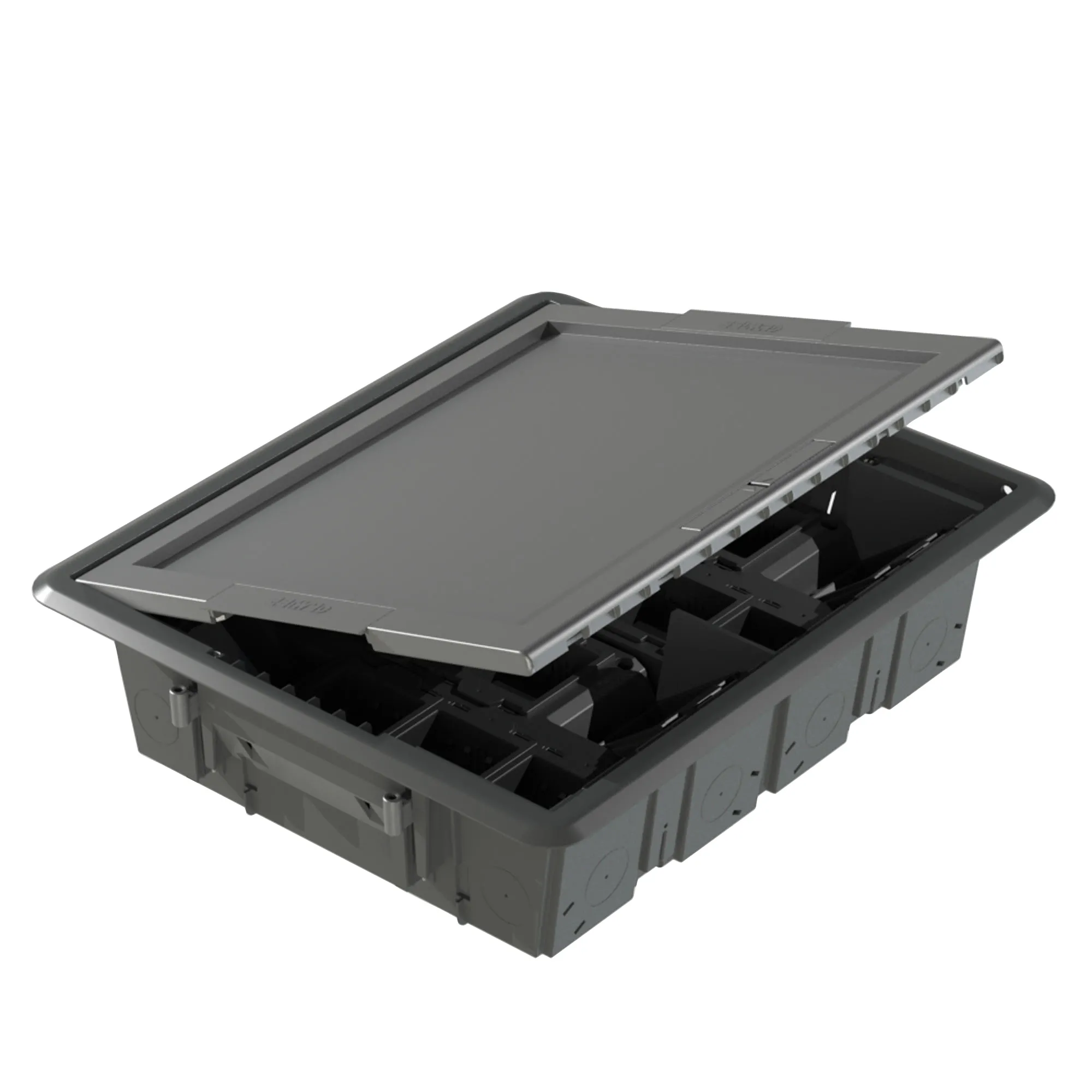 Cutie, De, Evacuare, Prin, Pardoseala, Capac, Gol, Sistem, Cu, 32, Module, Gewiss, System, GW24607 