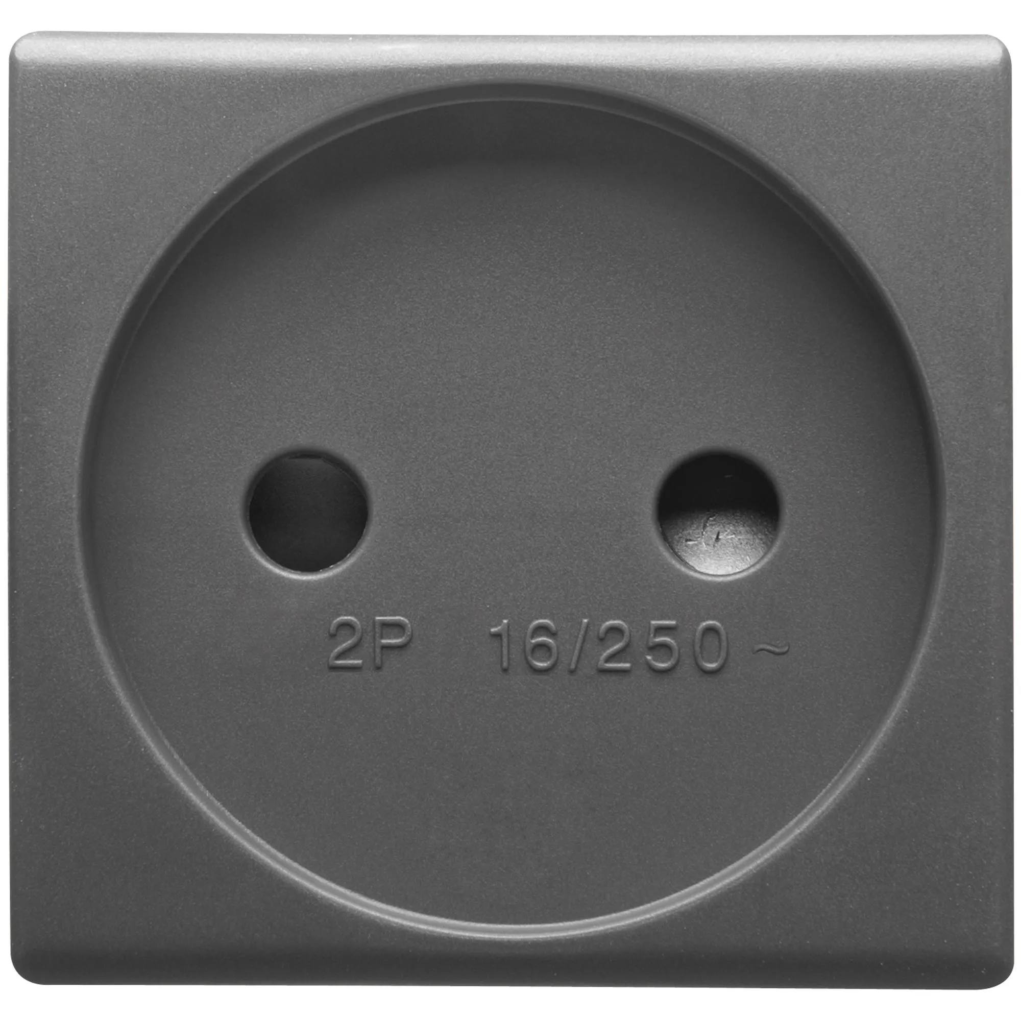 Priza, Standard, Franceza, 250V, C.A., 2P, 16A, 2, Module, Sistem, Negru, Gewiss, System, GW21206