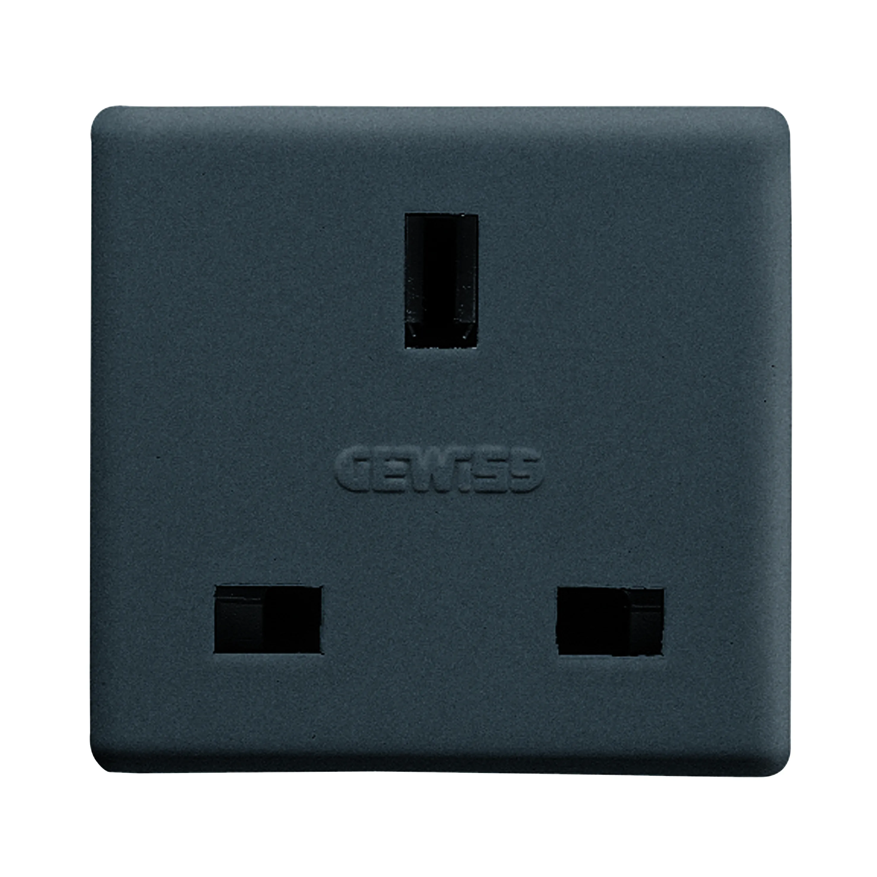 Priza, Standard, Britanica, 250V, C.A., 2P+E, 13A, 2, Module, Sistem, Negru, Gewiss, System, GW21208