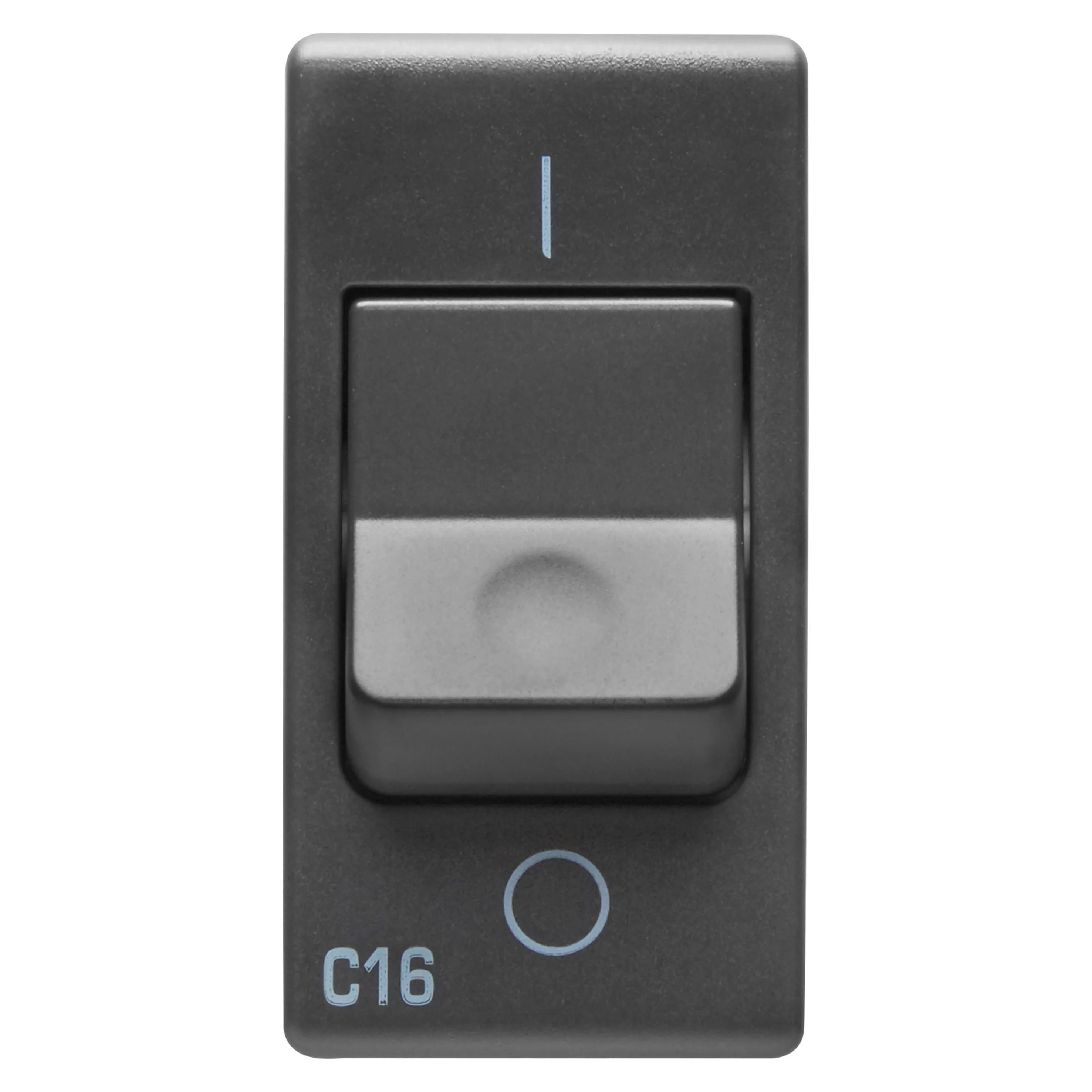 Intrerupator, Miniatural, 230V, C.A., 1P, 16A, 3Ka, Caracteristica, C, 1, Modul, Sistem, Negru, Gewiss, System, GW21433 