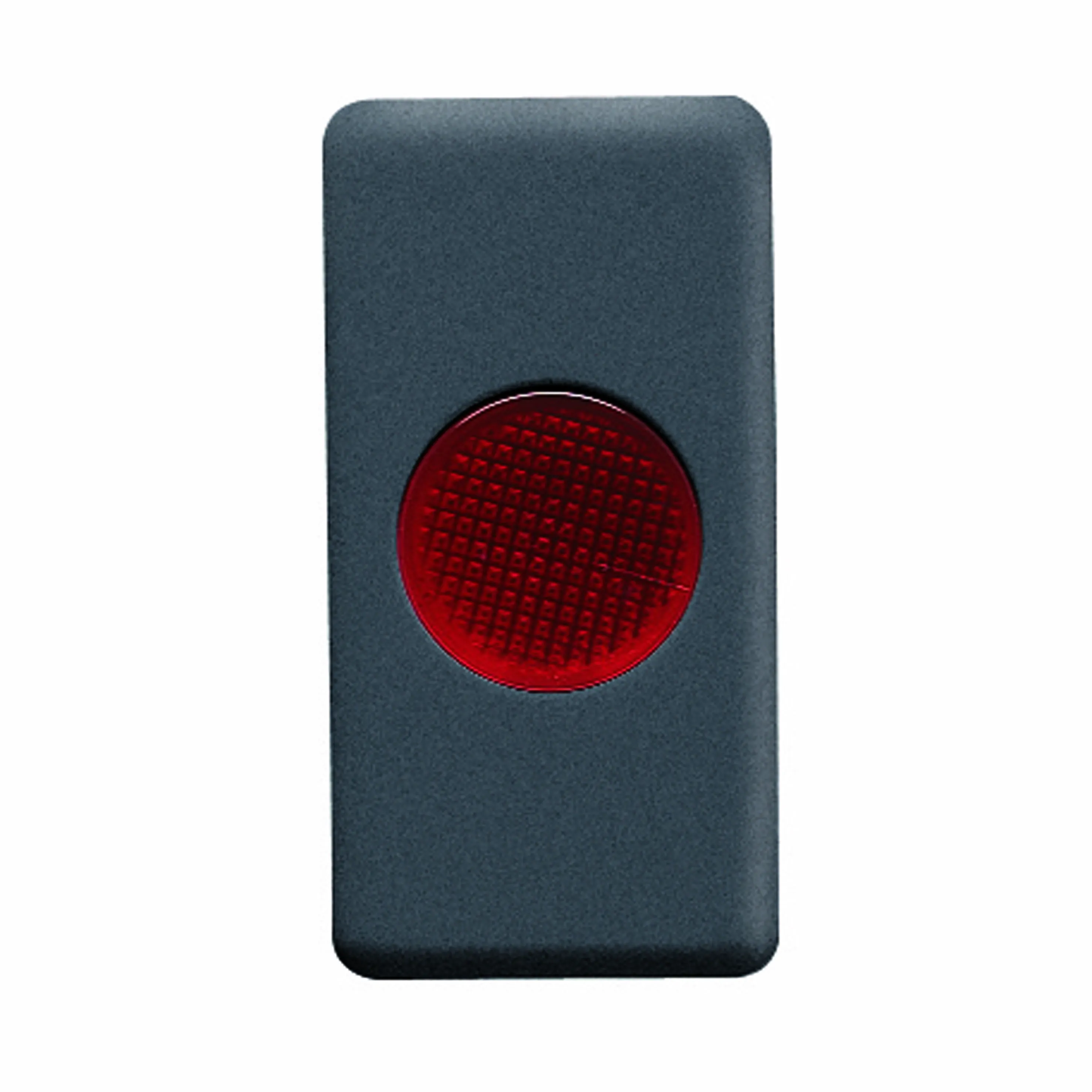 Lampa, Indicatoare, Unica, 12/24/250V, Rosu, 1, Modul, Sistem, Negru, Gewiss, System, GW21603