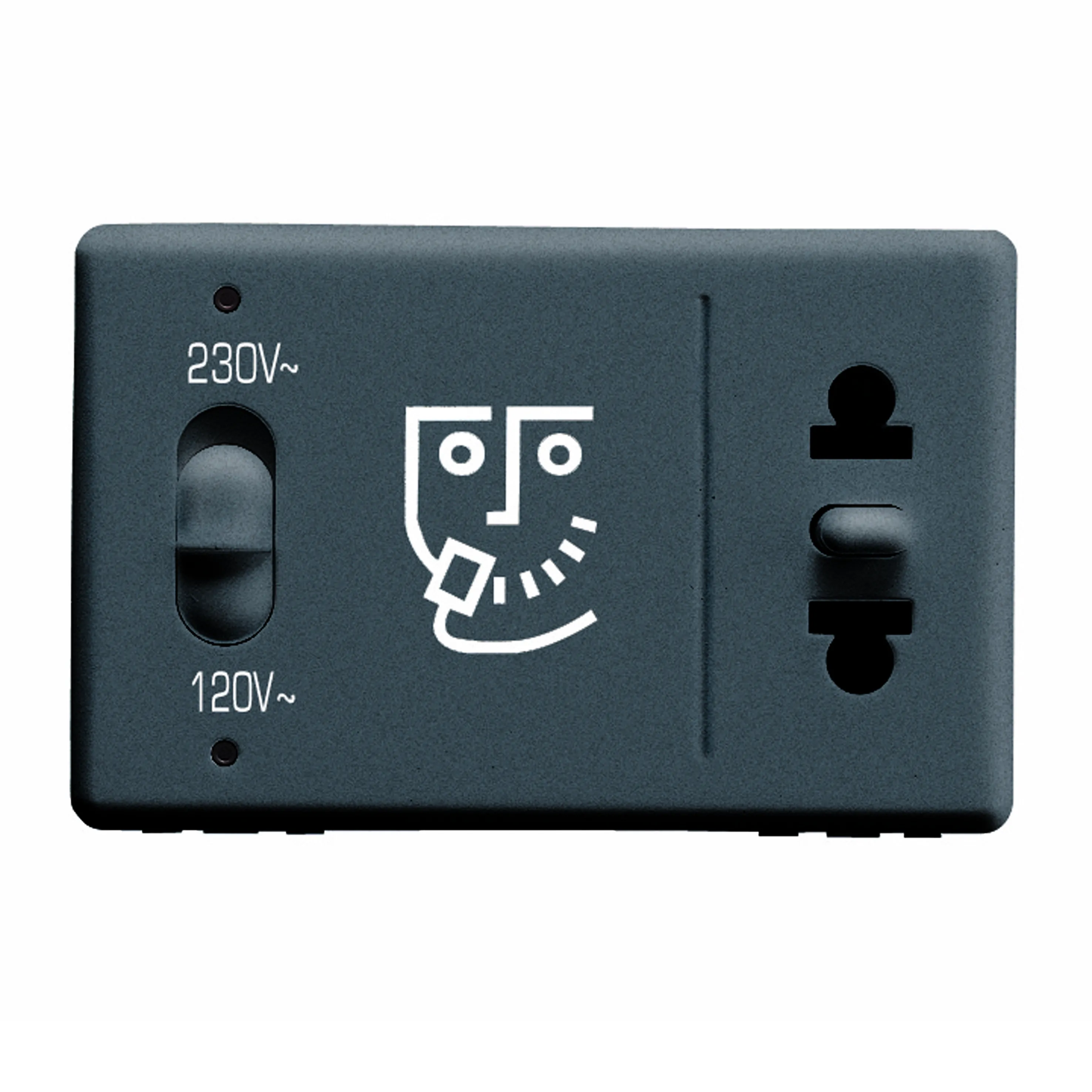 Priza, Pentru, Aparatul, De, Ras, Pentru, Sistemul, Hotelier, Standard, European/American, Indicator, Luminos, Pentru, Tensiunea, Selectata, -230V, 50/60Hz, 3, Module, Sistem, Negru, Gewiss, System, GW21841