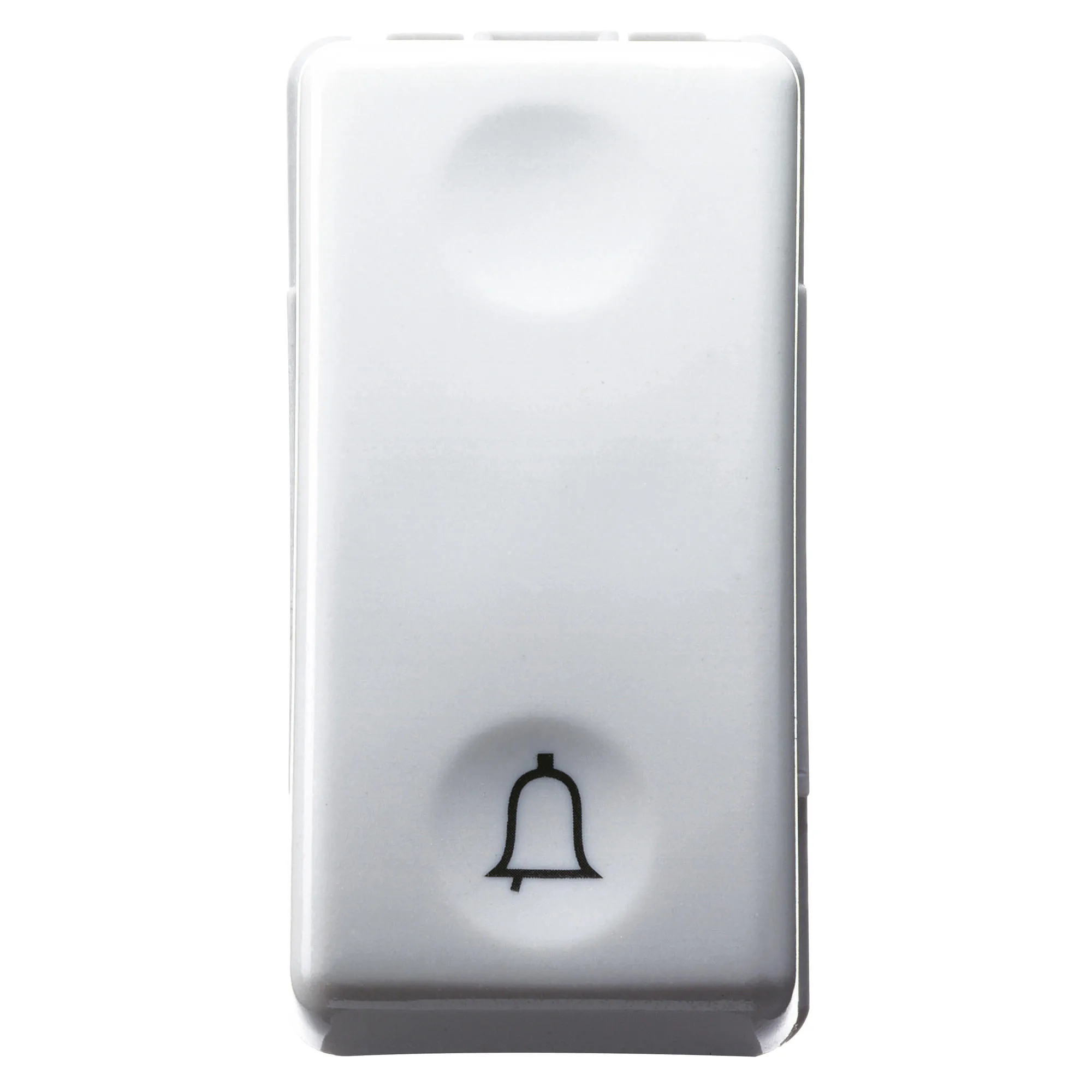 Buton, 1P, 250V, C.A., No, 10A, Cu, Simbol, Bell, 1, Modul, Sistem, Alb, Gewiss, System, GW20512