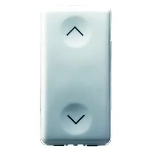 Intrerupator, Cu, Trei, Cai, 1P, 250V, C.A., 10, Ax, Nul, Simbol, Sus-Jos, 1, Modul, Sistem, Alb, Gewiss, System, GW20559