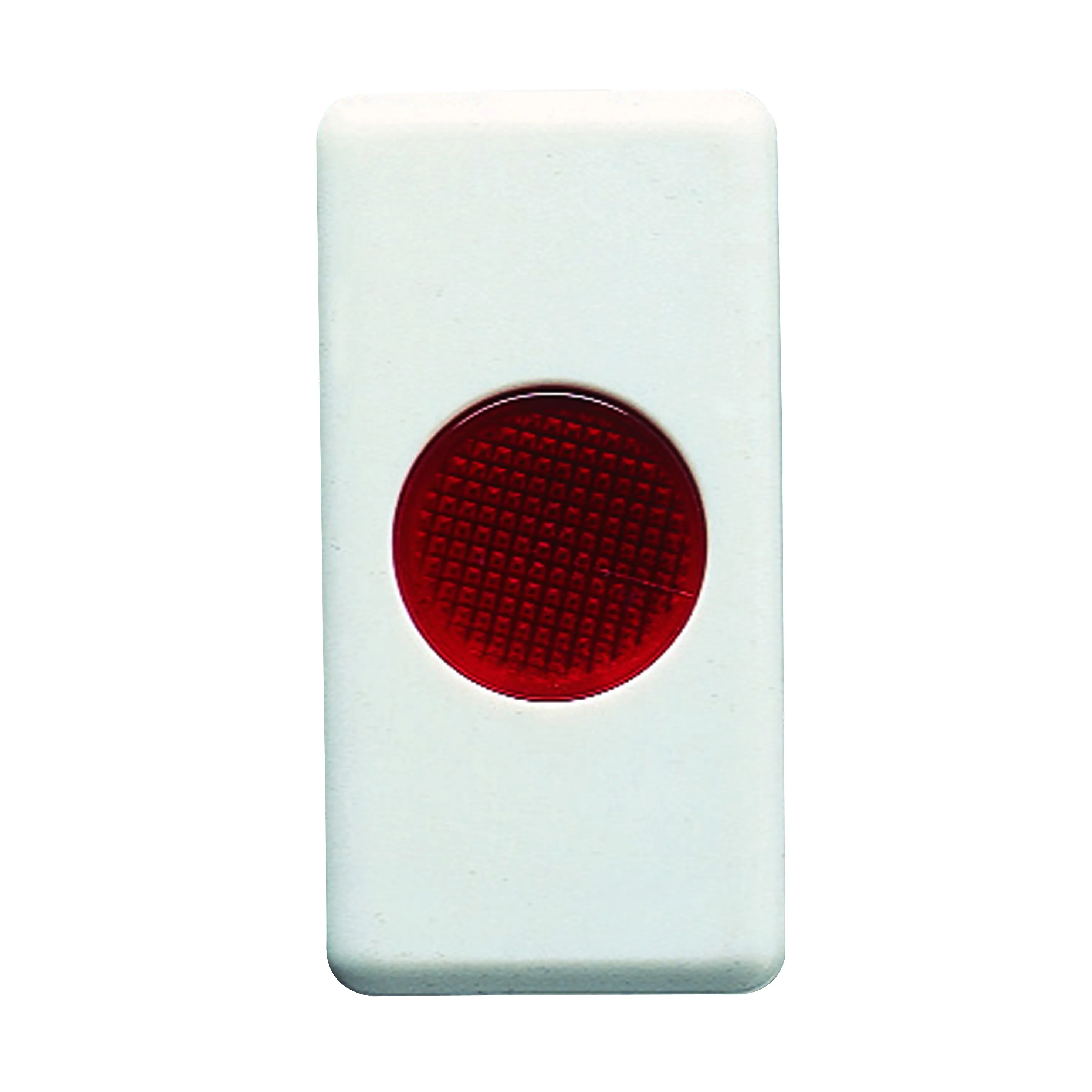 Lampa, Indicatoare, Unica, 12/24/250V, Rosu, 1, Modul, Sistem, Alb, Gewiss, System, GW20603