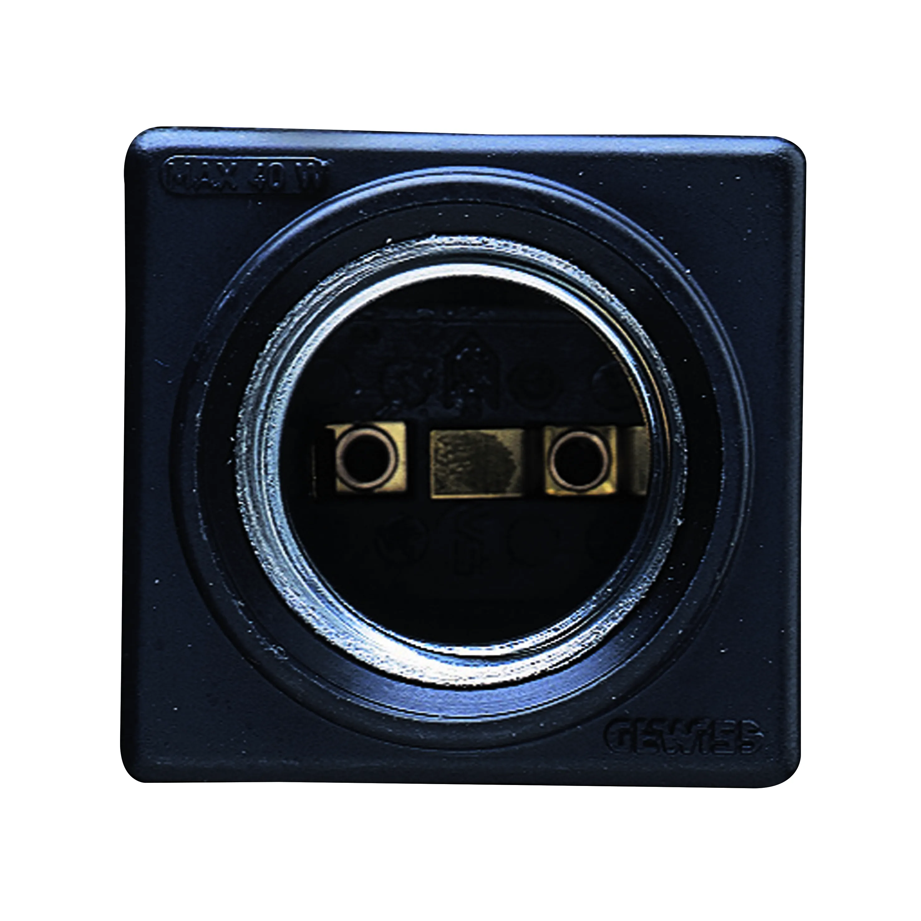 Suport, Lampa, E27, Max, 40W, Negru, 2, Module, Sistem, Gewiss, System, GW20622