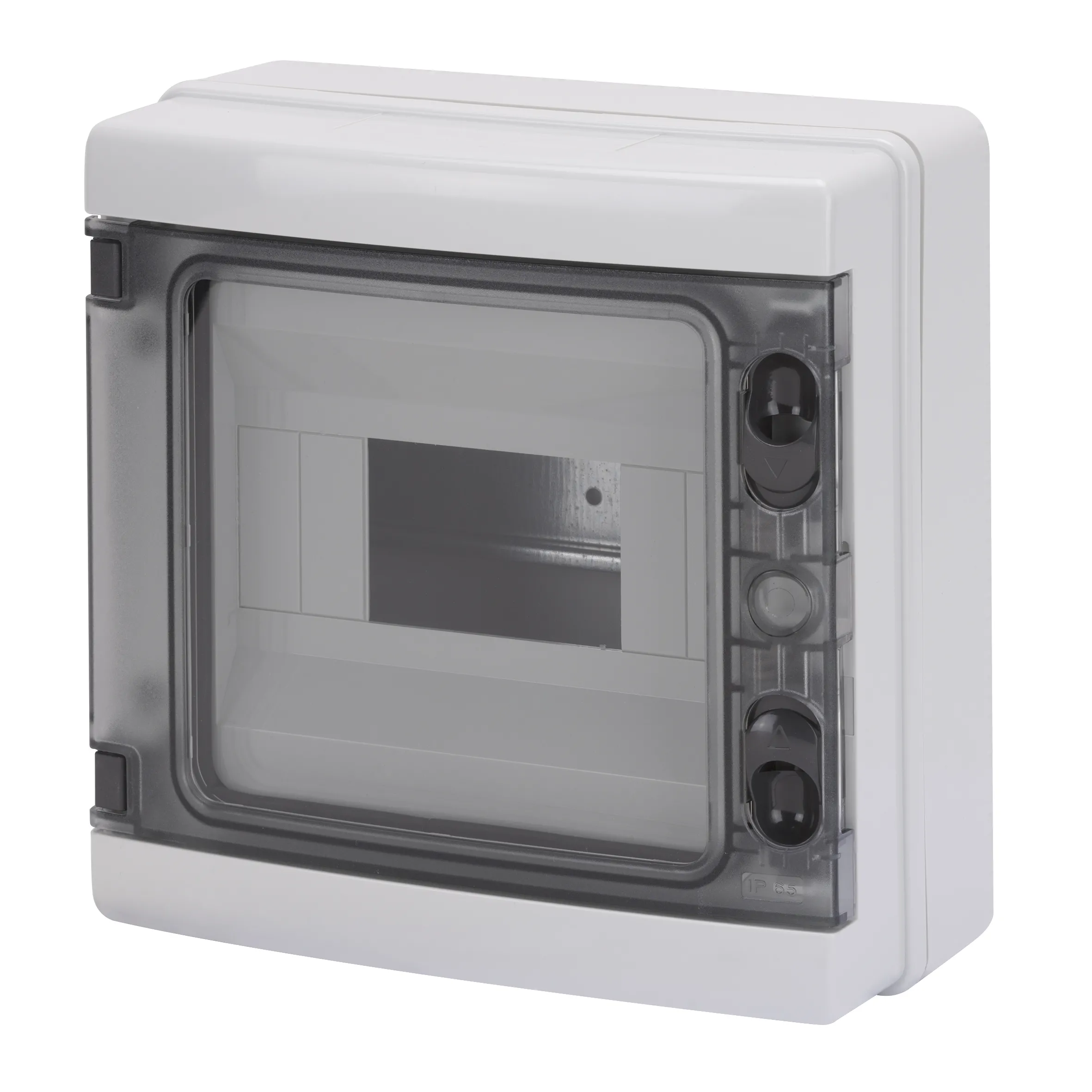 Carcasa Tablou Distributie Montaj aparent Cu Reglete De Borne N (2X16)+(7X10) E (2X16)+(7X10) - 8 Module IP65 Gewiss GW40102BS