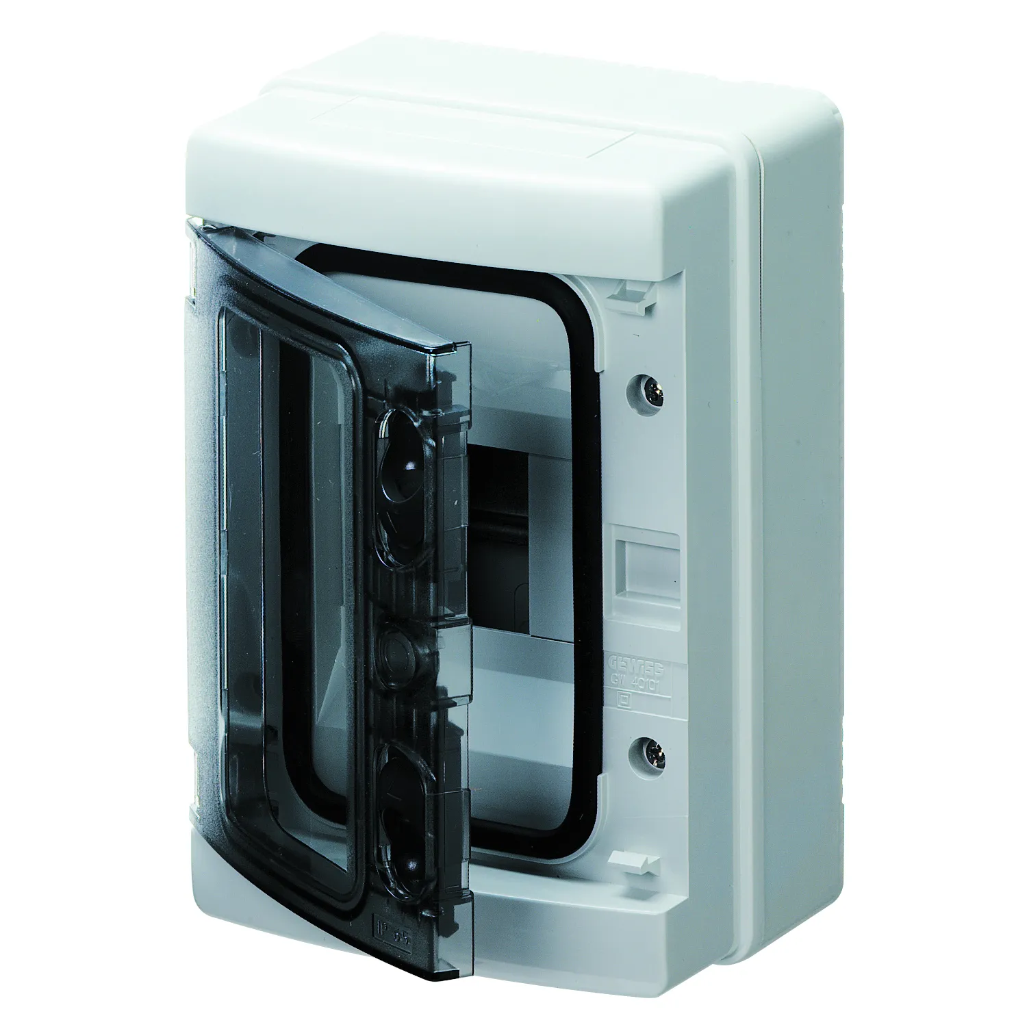 Carcasa tablou rezidentiala cu montaj pe suprafata 8 module ip65 cu regleta de borne gewiss gw40112