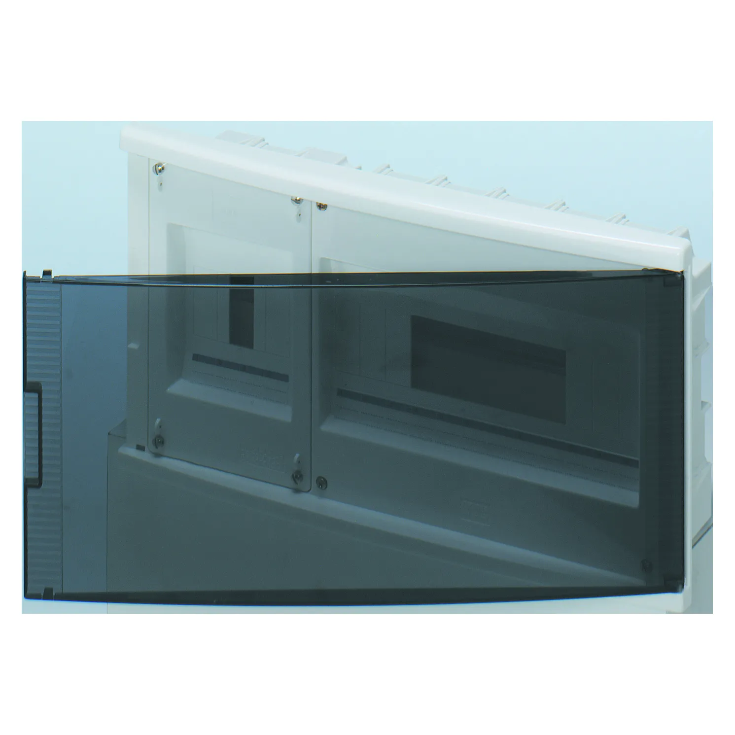 Tablou De Distributie Intrerupator De Limitare A Puterii Icp - Montare La Nivel Standard Spaniol - Sealabil - 4+12 Module - Cu Usa Transparenta Fumurie-IP40 Gewiss GW40337