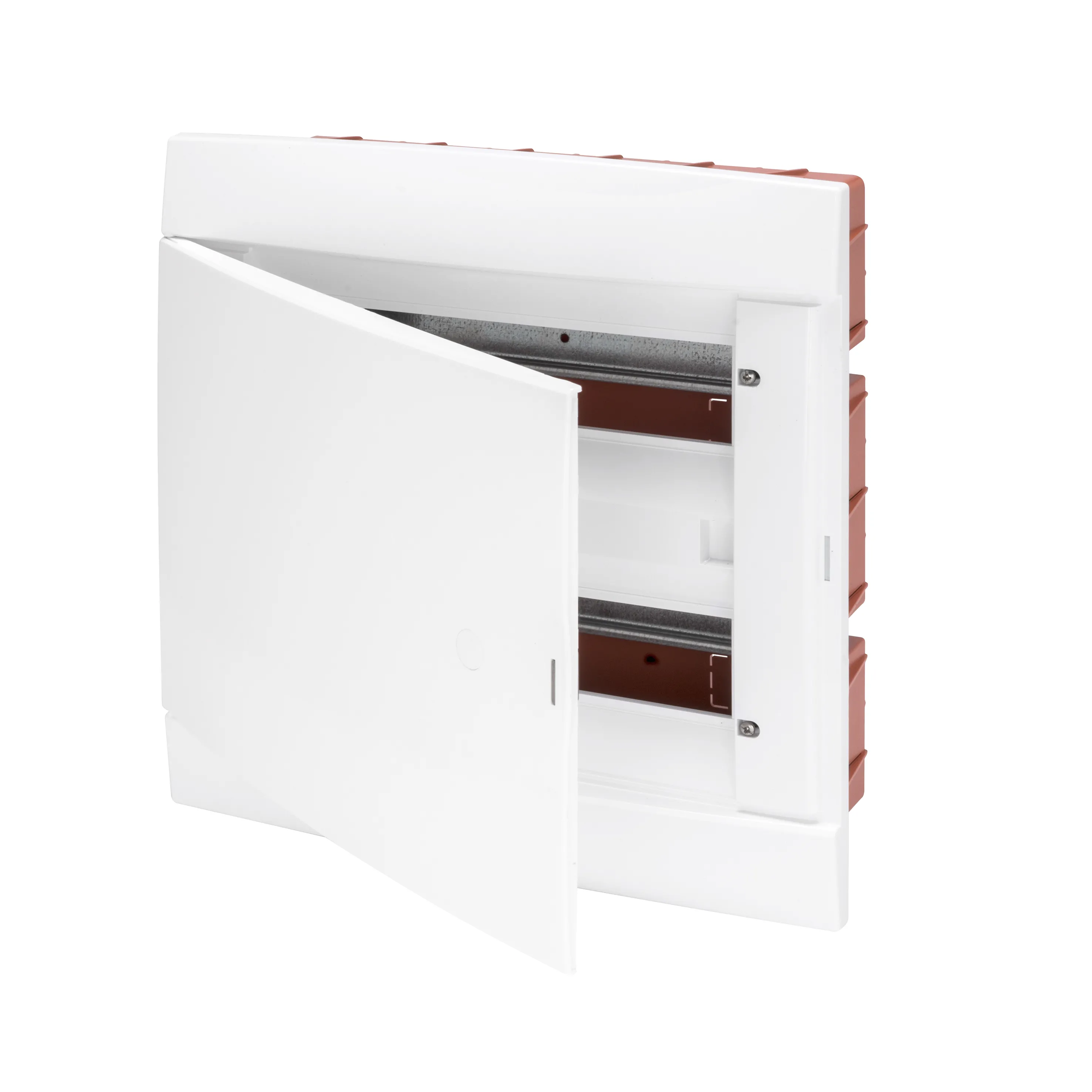 Tablou Modular Decorativ Pre-Aranjate Pentru Blocurile Terminale Ale Carcasei - Usa Opac - Alb - 24 (12X2) Module Gewiss GW40293TB