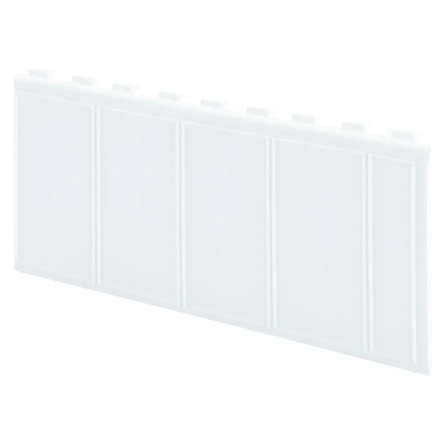 Profil Capac Module Din Plastic - 4 5 Module - Alb Ral9016 Gewiss GW40467
