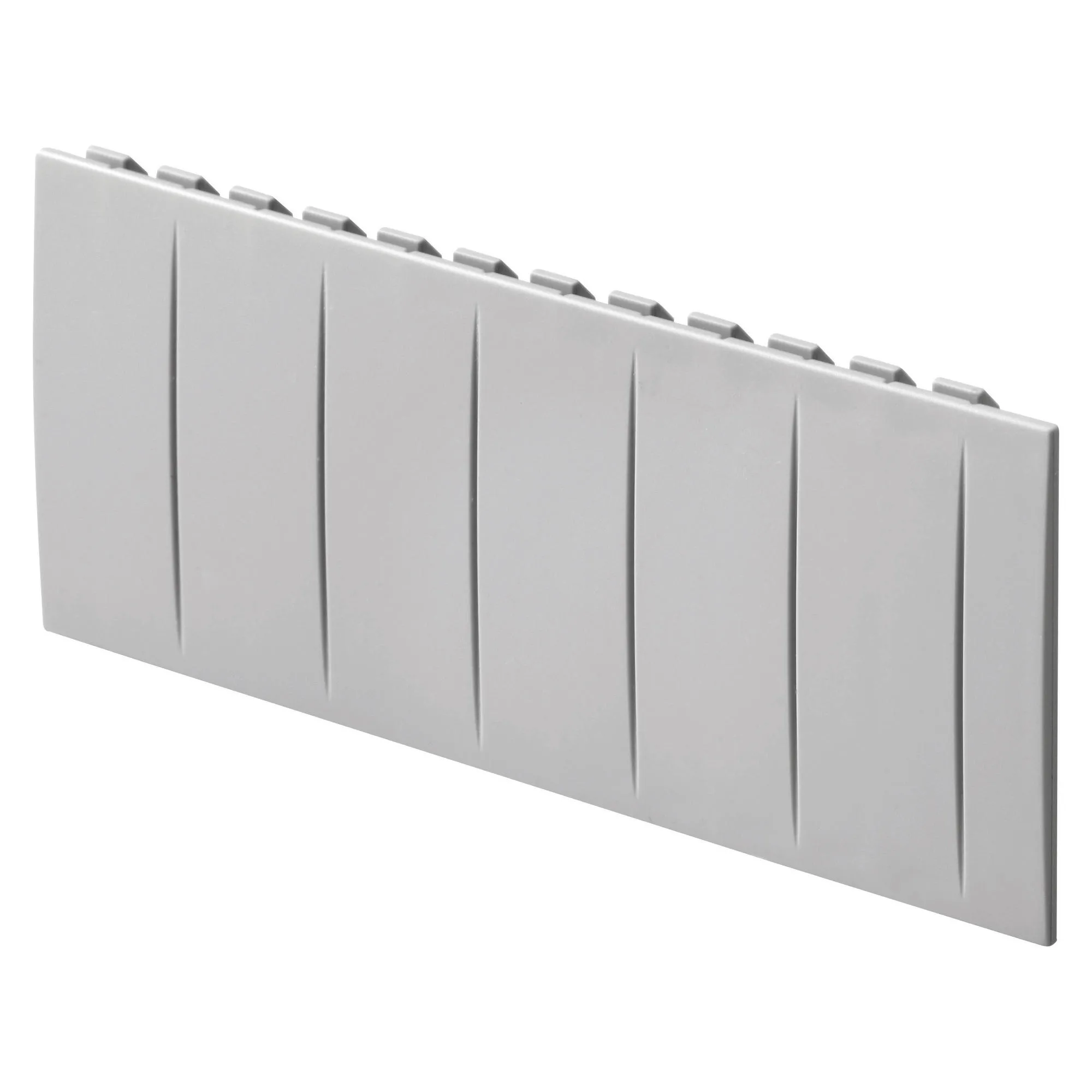 6 5 Module Profil Capac Pentru Carcasa Decorativa - Toner Negru Gewiss GW40467TN