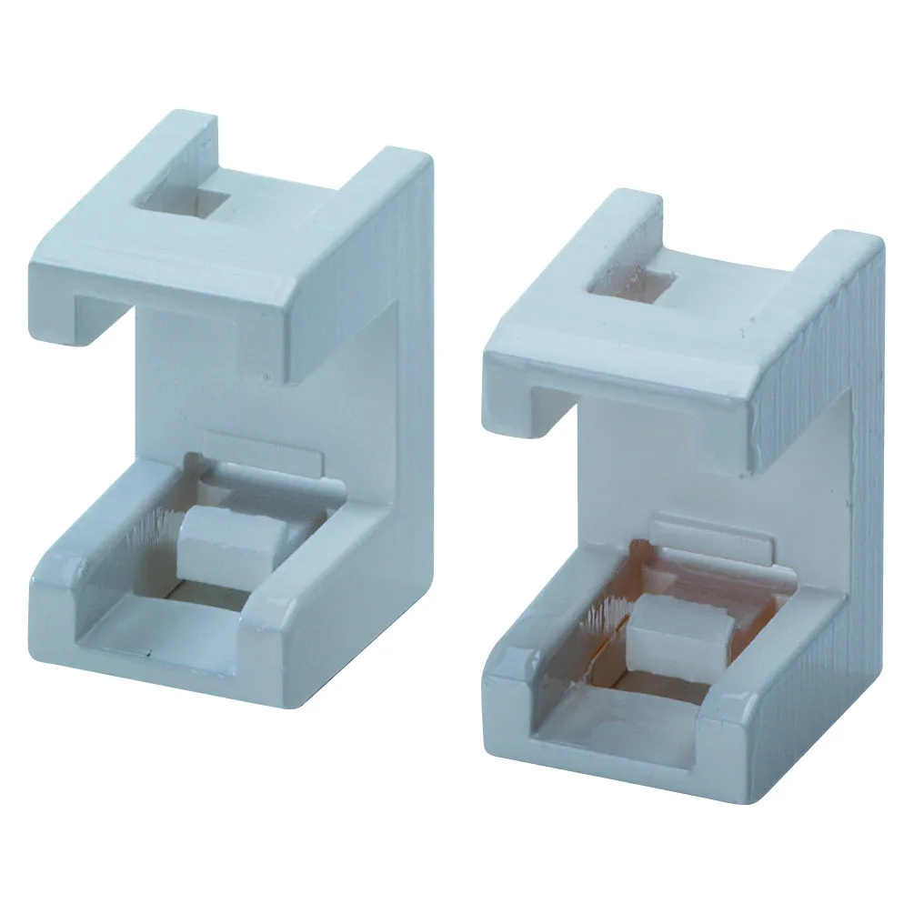 Pereche De Fitinguri De Tevi Pentru Cuplarea Verticala Si Orizontala A Carcaselor - TIP Fixare Cu Cleme Gewiss GW40546