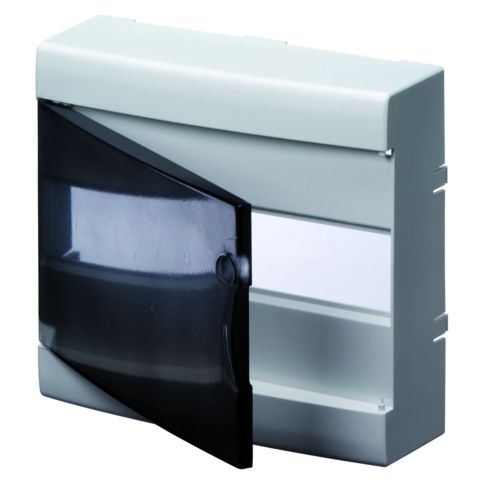 Usa fumurie transparenta cu cadru pentru finisarea suporturilor - ip40 - fixare cu clema gewiss gw40542