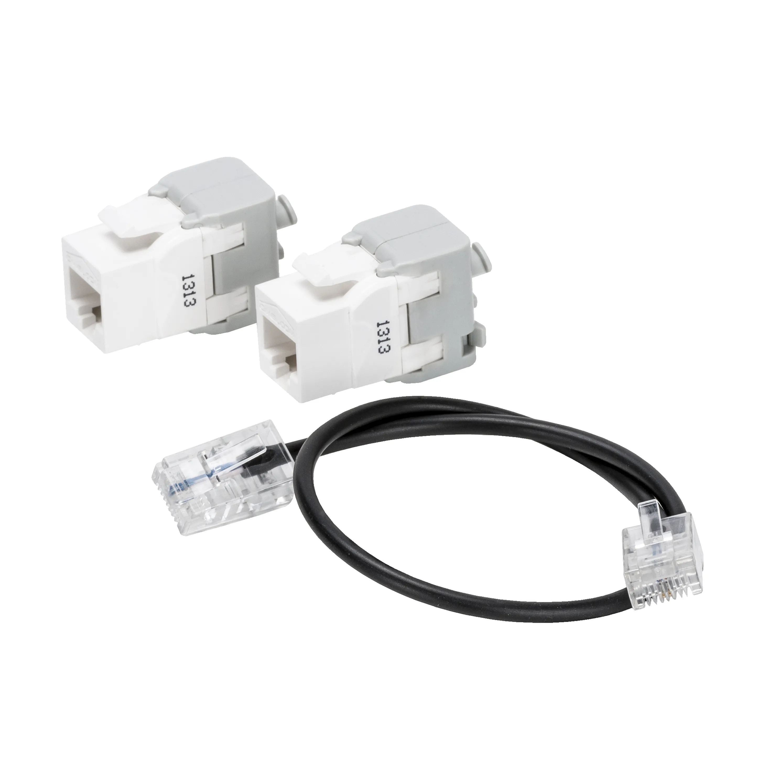 Kit espansione 2 pr.rj45 cat.5e+1 cablu. gewiss gw40596