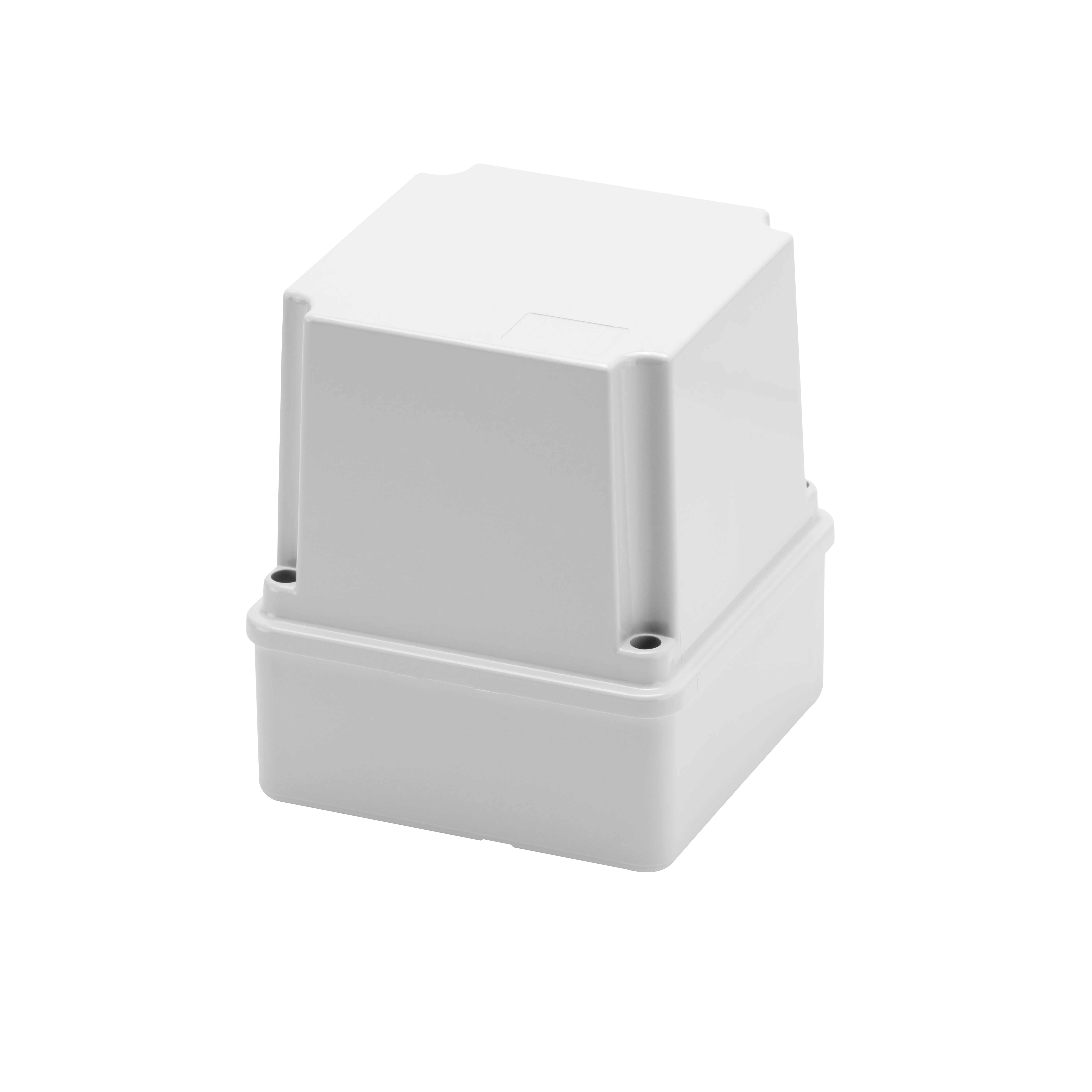 Cutie De Jonctiune Doza Cu Capac Adanc Insurubat IP56 Dimensiuni Interne 100X100X120 Pereti Netezi Gri Ral 7035 Gewiss GW44214
