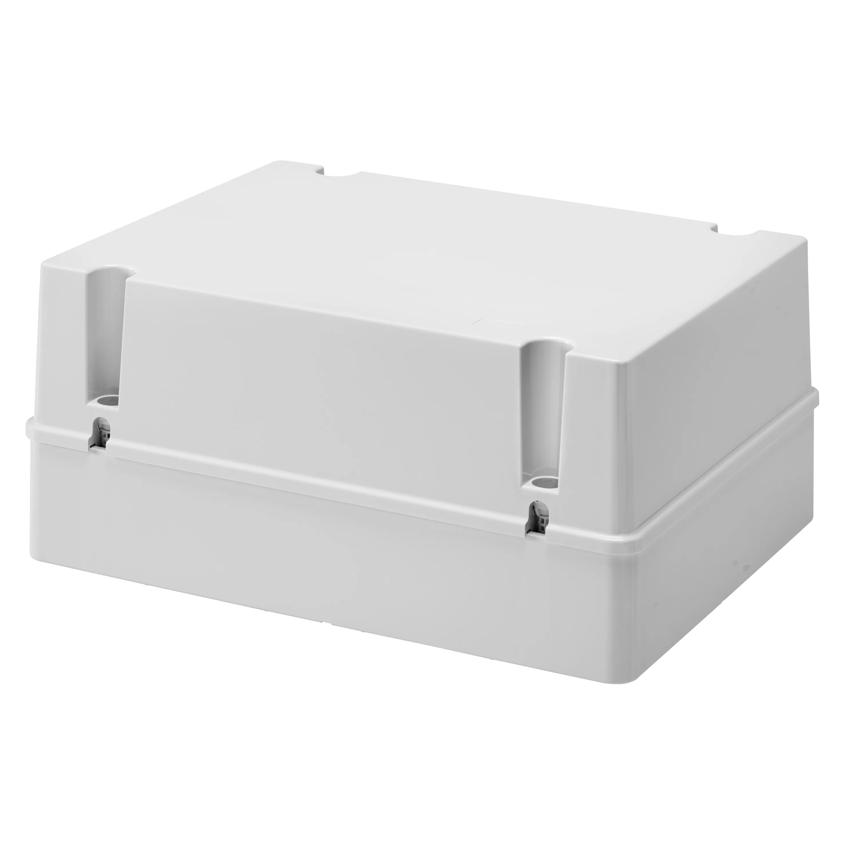 Cutie De Jonctiune Doza Cu Capac Adanc Insurubat IP56 Dimensiuni Interne 380X300X180 Pereti Netezi Gri Ral 7035 Gewiss GW44220