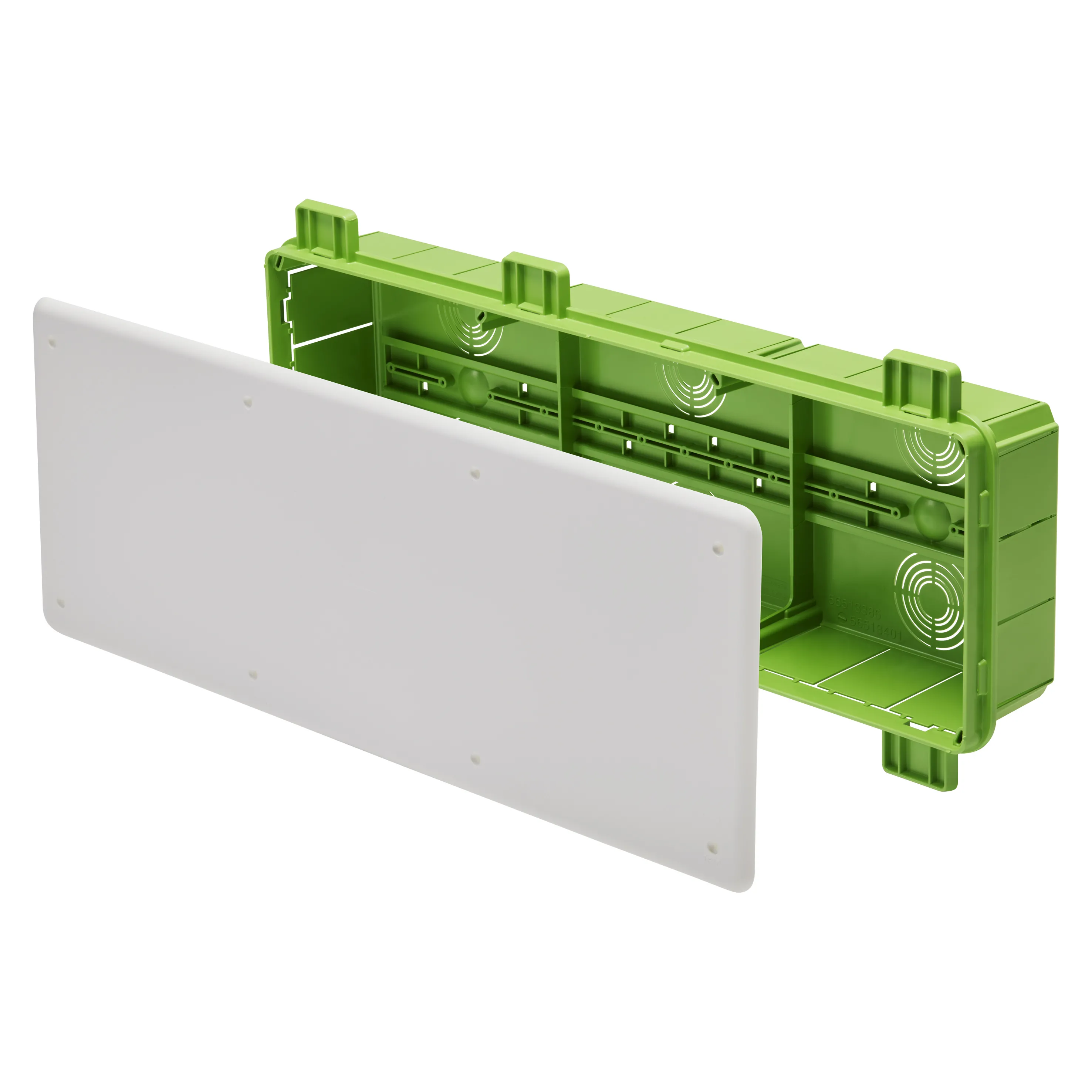 Cutie de jonctiune doza si racord pentru plasteboard si pereti mobili dimensiuni 480x160x75 gewiss gw48009pm