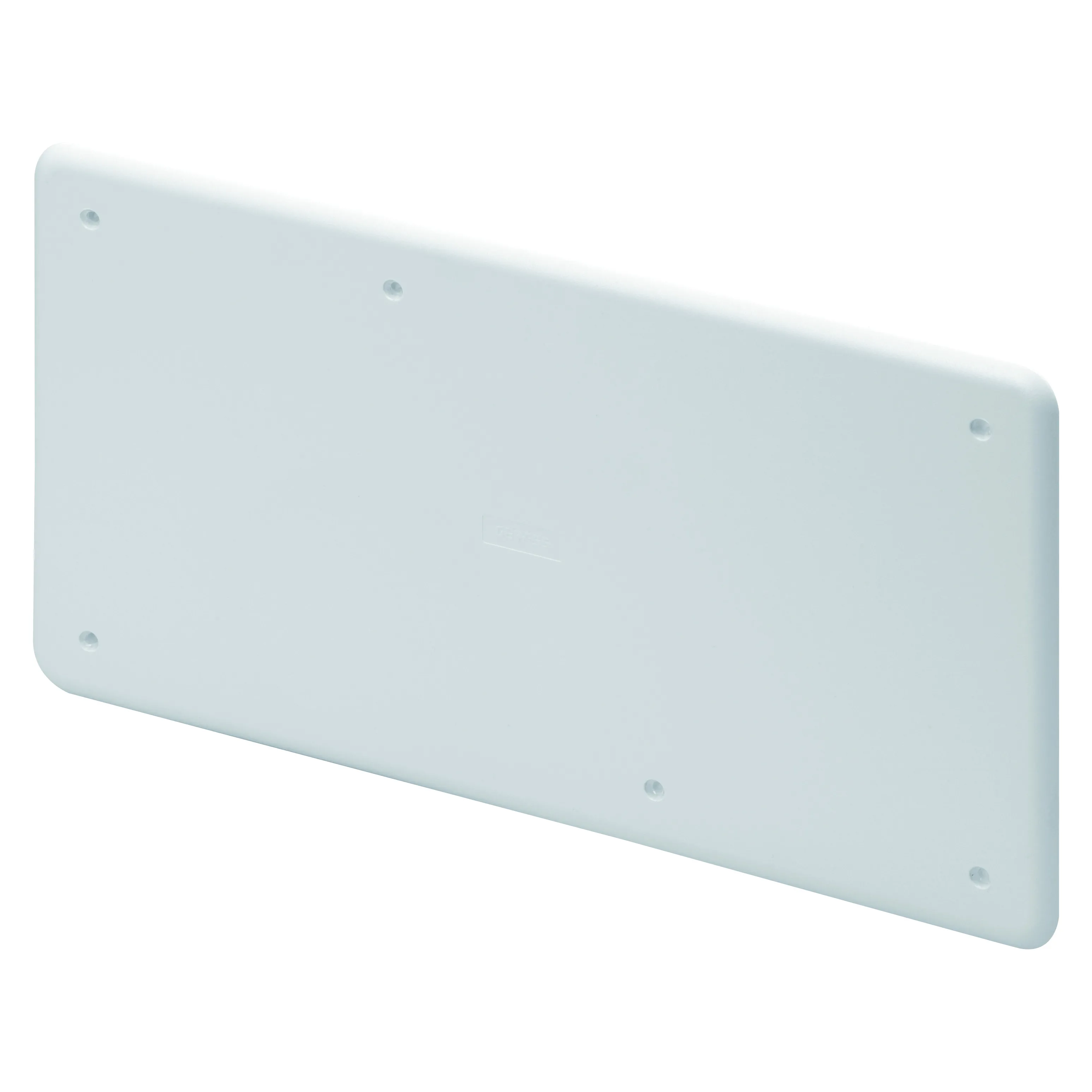 Capac Simplu Rezistent La Socuri De Inalta Rezistenta Pentru Cutiile De Perete Verzi Pt/Pt Din Si Pt Din 294X152 IP40 Alb Ral9016 Gewiss GW48018
