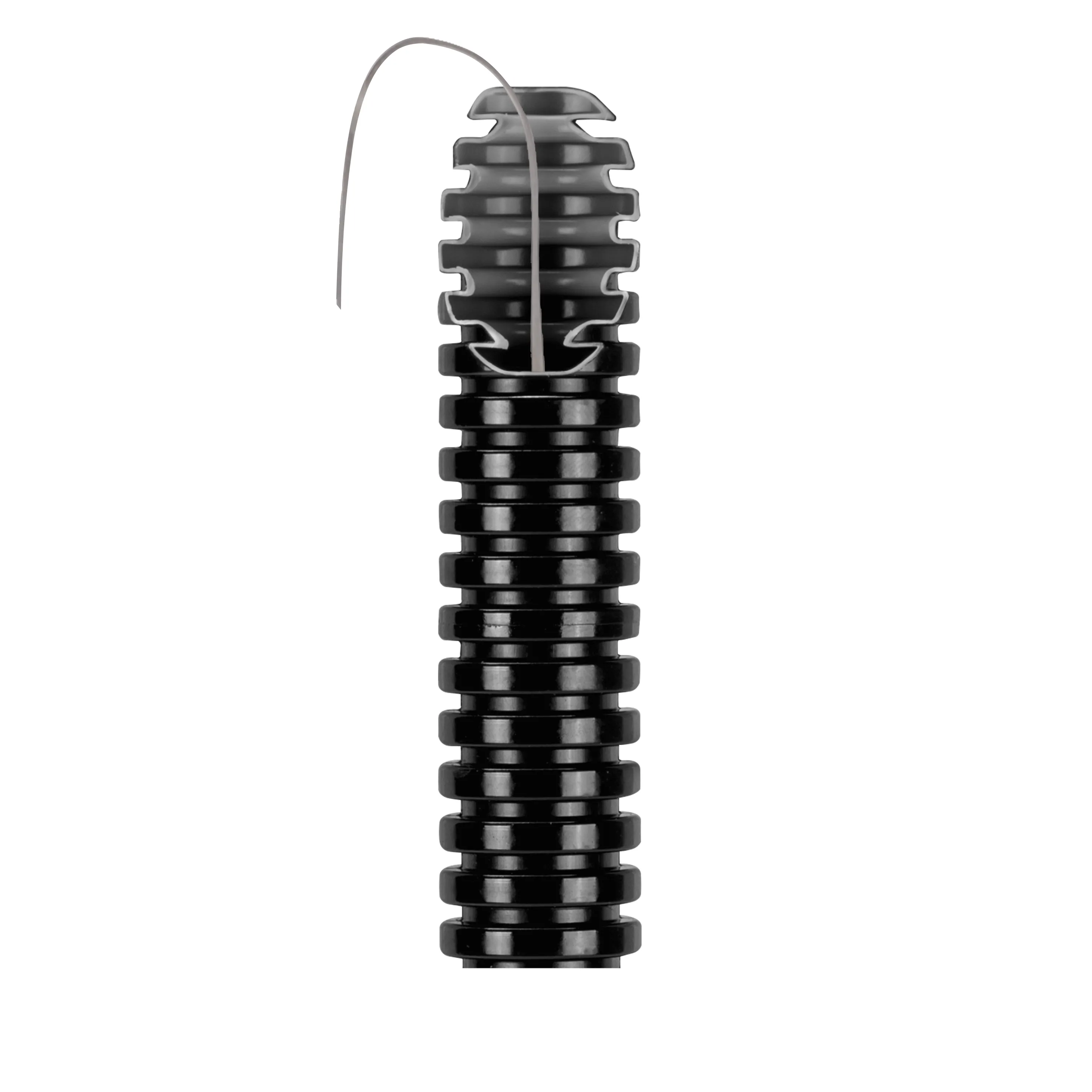 Tub Copex - Conducta Pliabila Medie Fk15 Ø 50 mm Cu Dispozitiv De Tragere A Cablului Negru Gewiss DX15150R