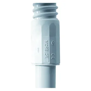 Racord PVC Tub rigid-tub Copex Morbidx IP65 Fara Halogeni Ø 40 mm Gri Ral7035 Gewiss DX43440