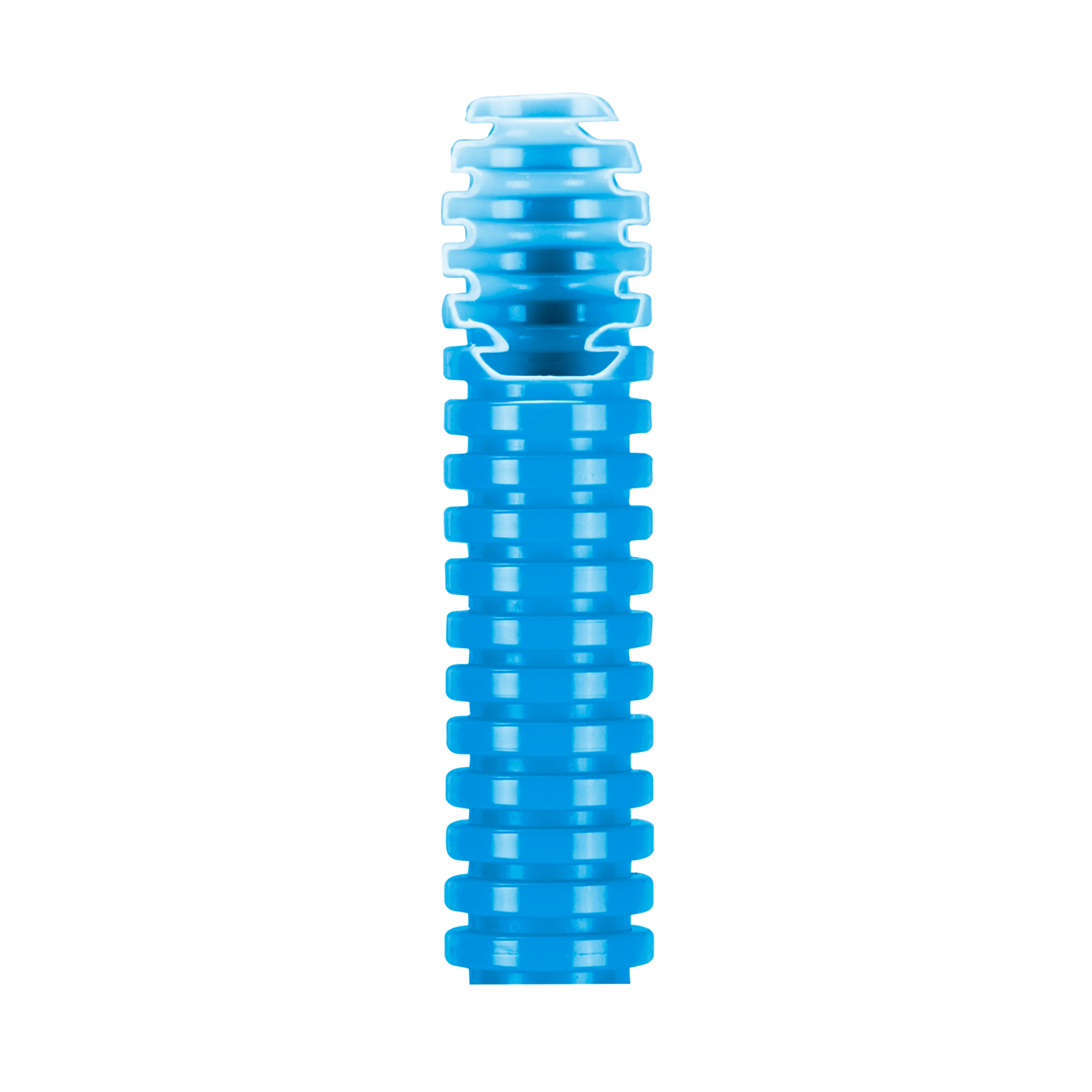 Tub Copex - Conducta Pliabila Medie Fk15 Ø 32 mm Fara Dispozitiv De Tragere A Cablului Albastru Deschis Gewiss DX15432R