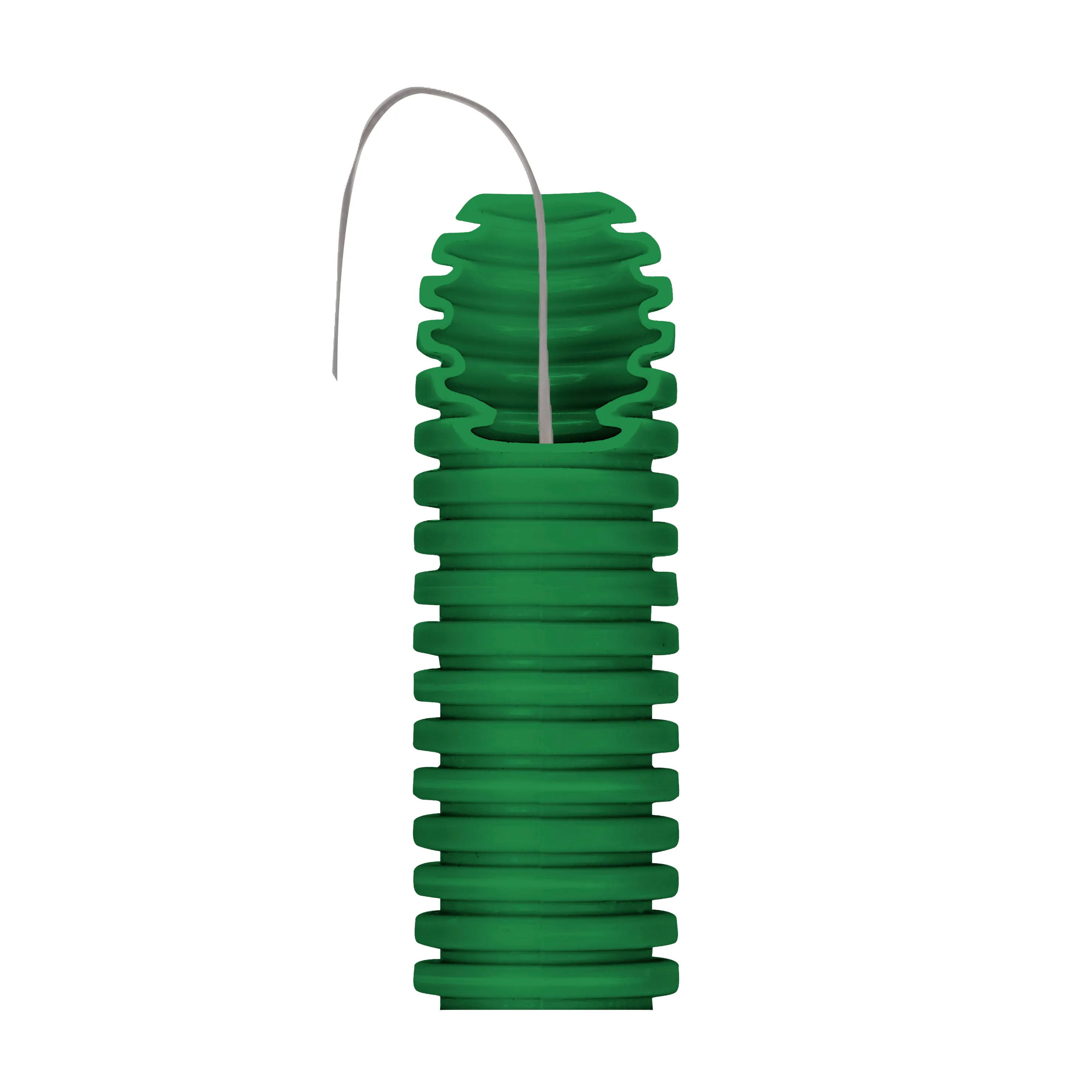 Tub Copex - Conducta Pliabila Medie Autoreglare Icta Fara Halogeni Ø 20 mm Cu Dispozitiv De Extragere A Cablurilor Verde Gewiss DX22120R