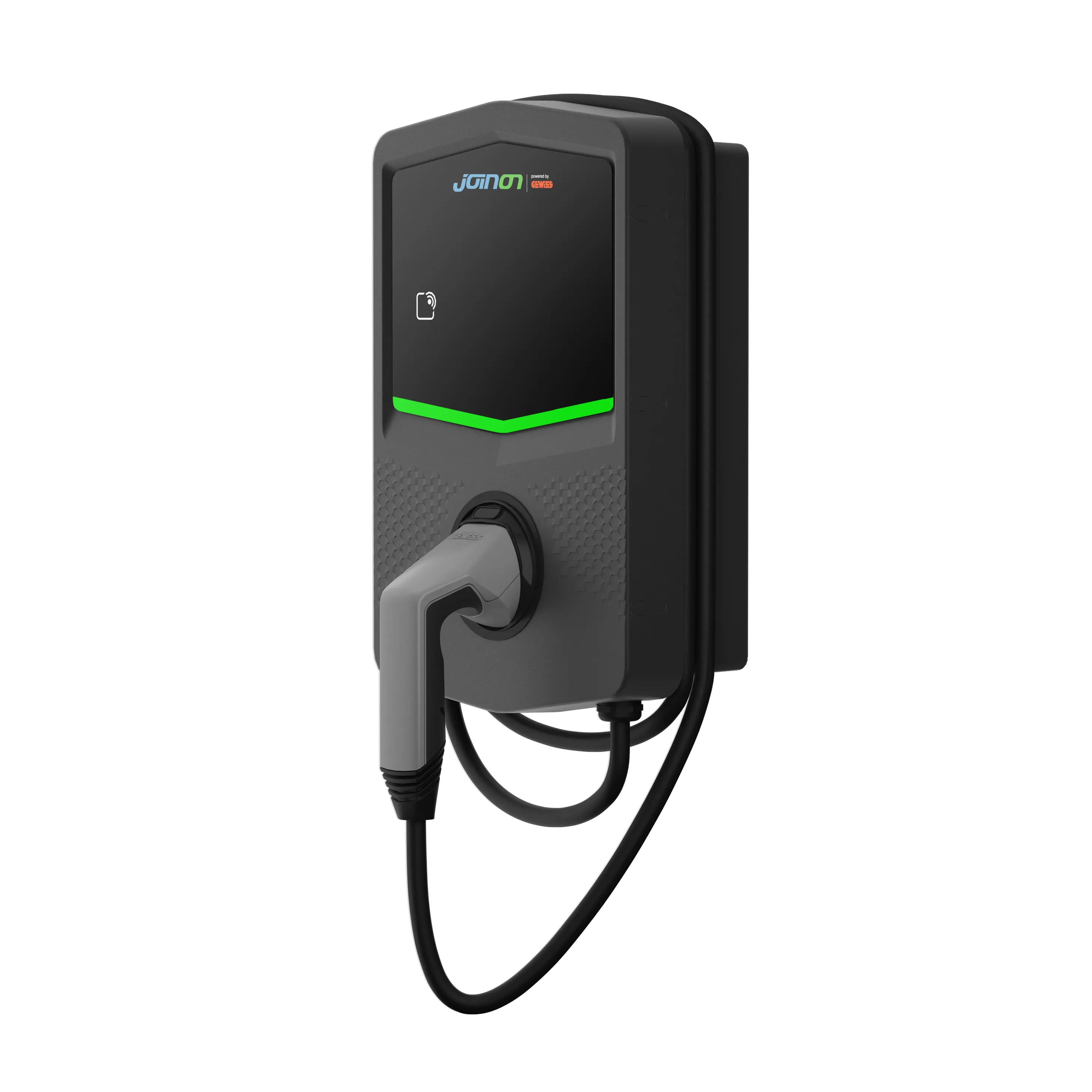 I-Con Evo Wallbox Pentru Scenarii Semi-Publice Sau Companii Priza T2C Acces Controlat Conectabil In Master/Slave Wifi + Internet 22Kw Rfid Dc Leakage + Spd Gewiss GWJ3614T