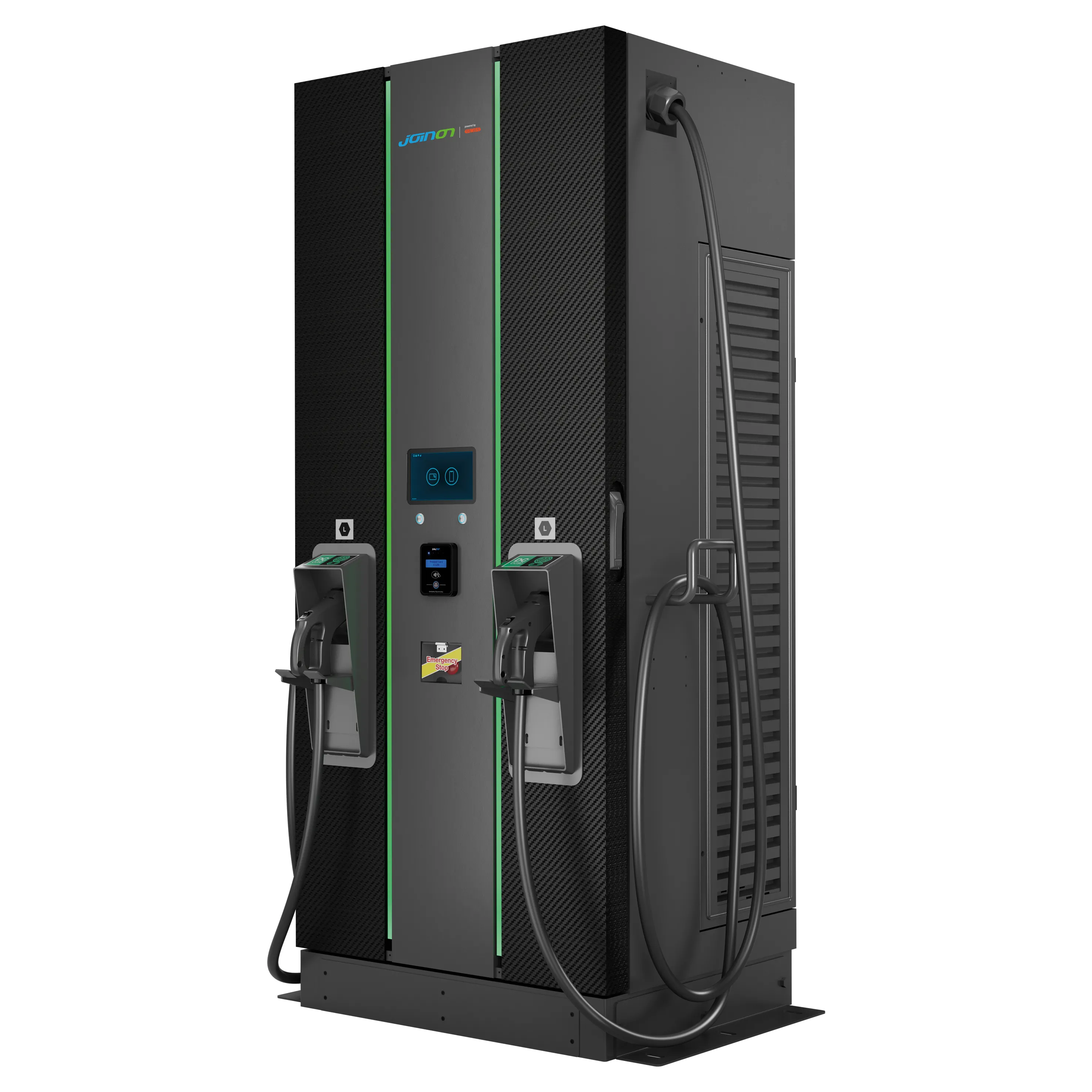 I-Fast Statie De Incarcare Masini Electrice Cu Montare Pe Podea Contor C.A. Mid Si Terminal De Plata Integrat TIP 1Xccs2 + 1Xgbt  Cablu 4.5M 180 Kw Wifi+Internet+4G IP55 Gewiss GWJ9266F 