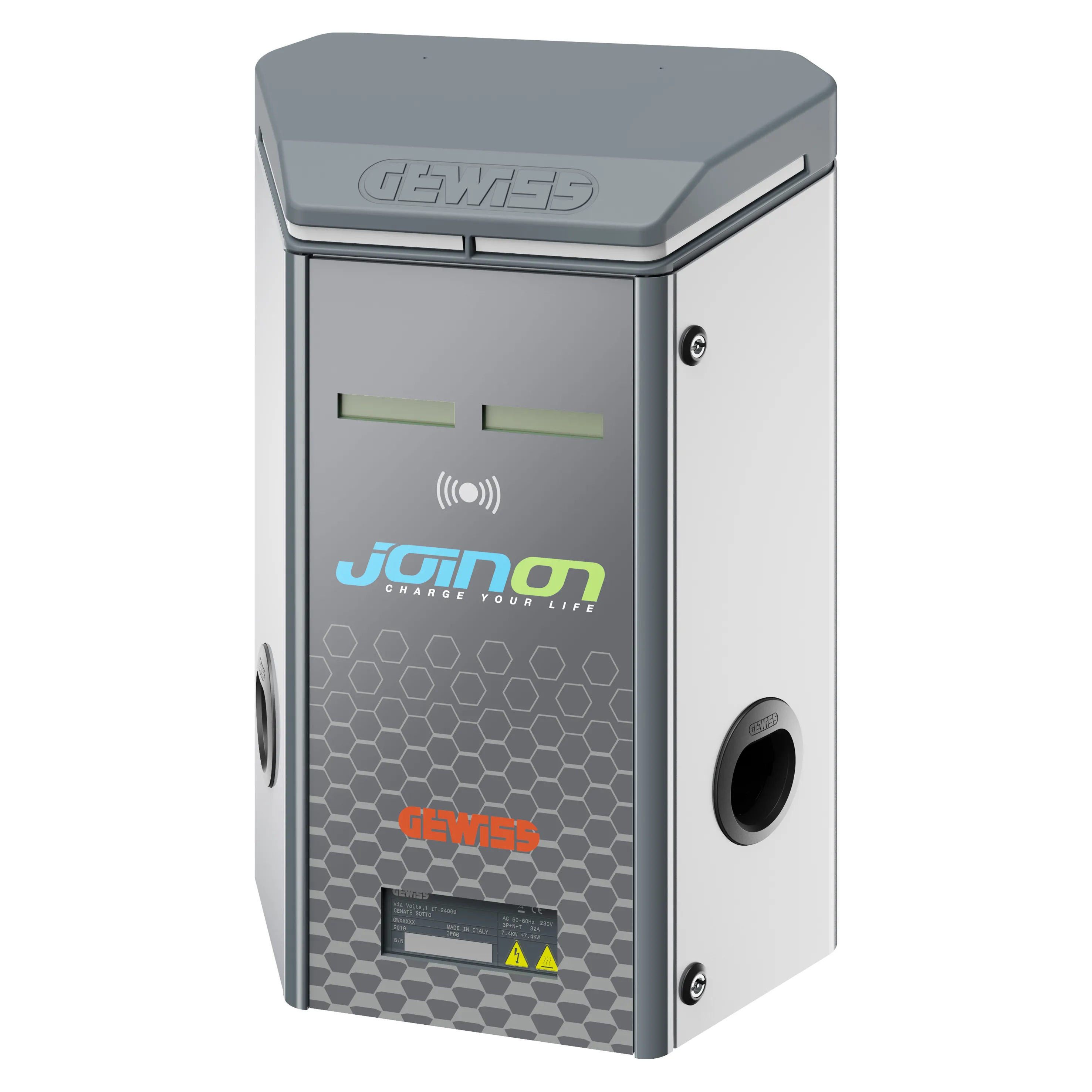Joinon Statie De Incarcare Masini Electrice Cu Montare Pe Suprafata Rfid 7.4Kw1Xt2S +Sc IP55 Gewiss GWJ2121R