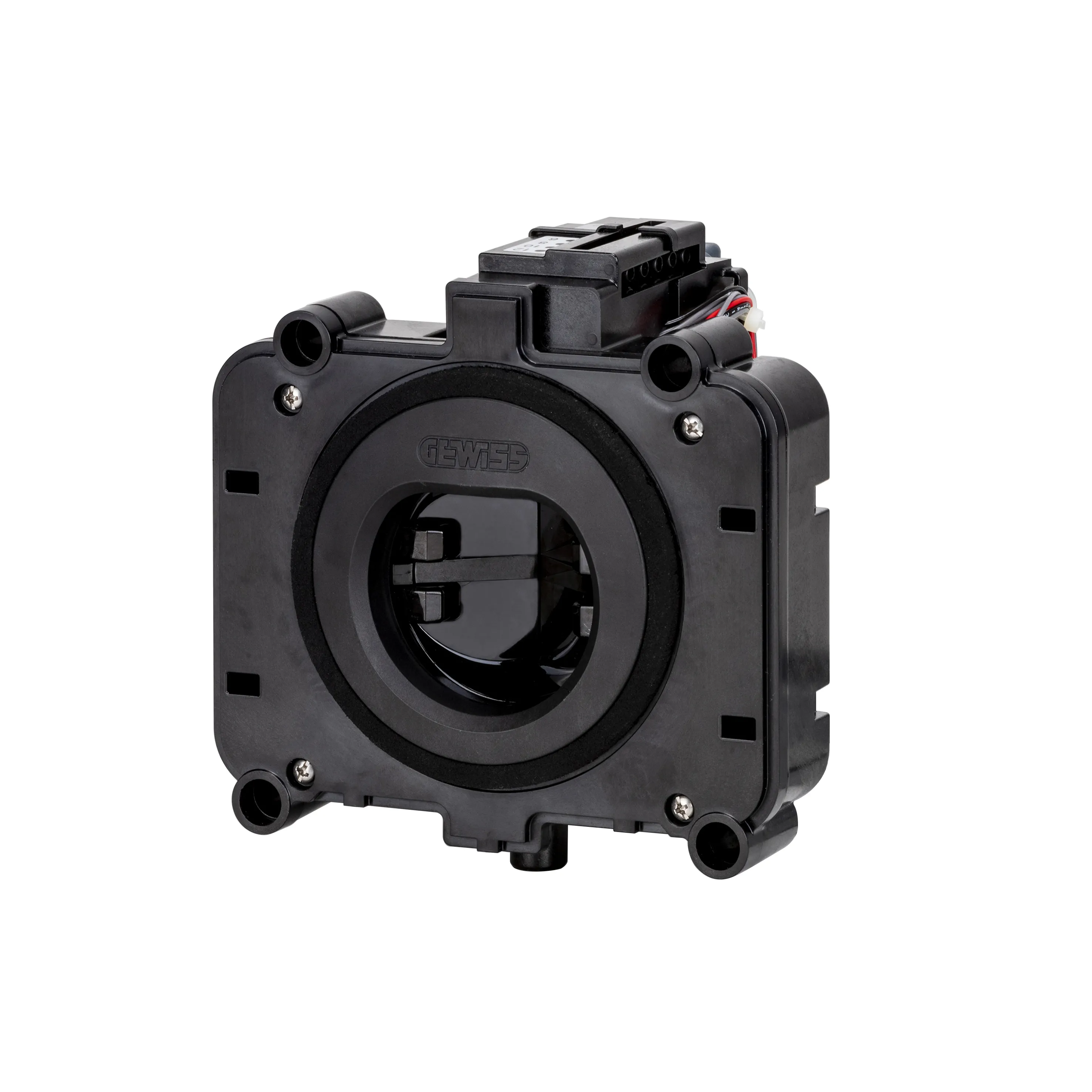 Priza De Incarcare Pentru Vehicule Electrice Montare La Nivel Conexiune Laterala Cu Obturator TIP 2 3 Poli 32 A 22 Kw Cu Blocare Capac IP55 Gewiss GWJ5012B