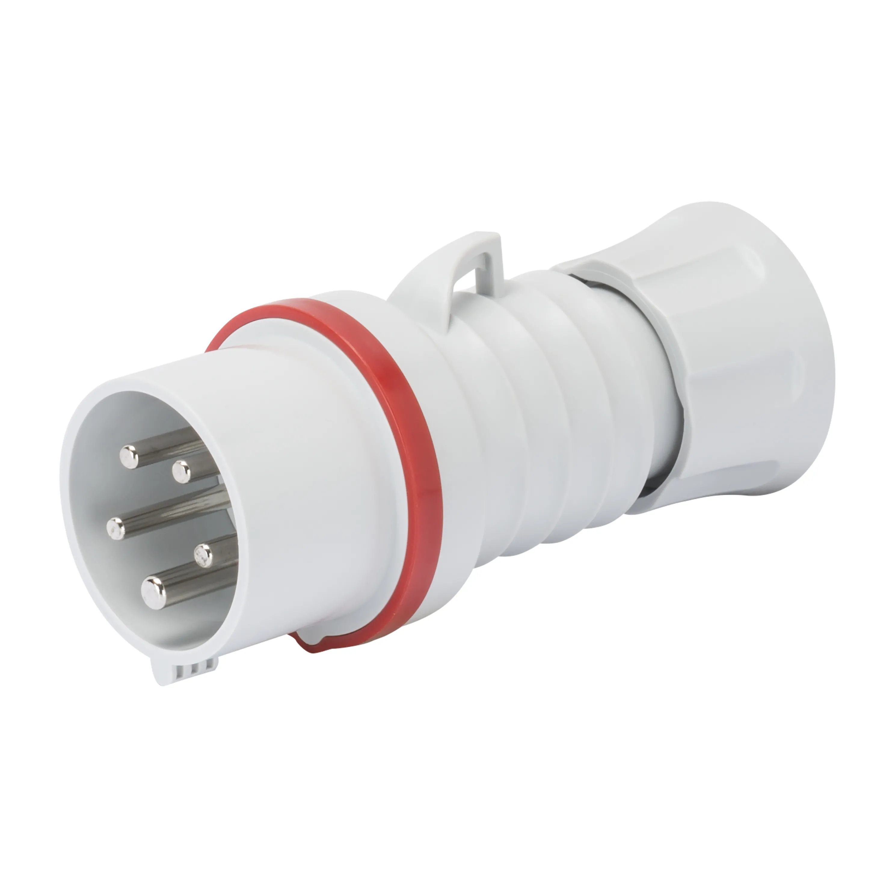 Fisa Dreapta HP IP44/IP54 3P+N+E 32A 380-415V 50/60Hz Rosu 6H Cablaj Cu Surub Gewiss GW60020H